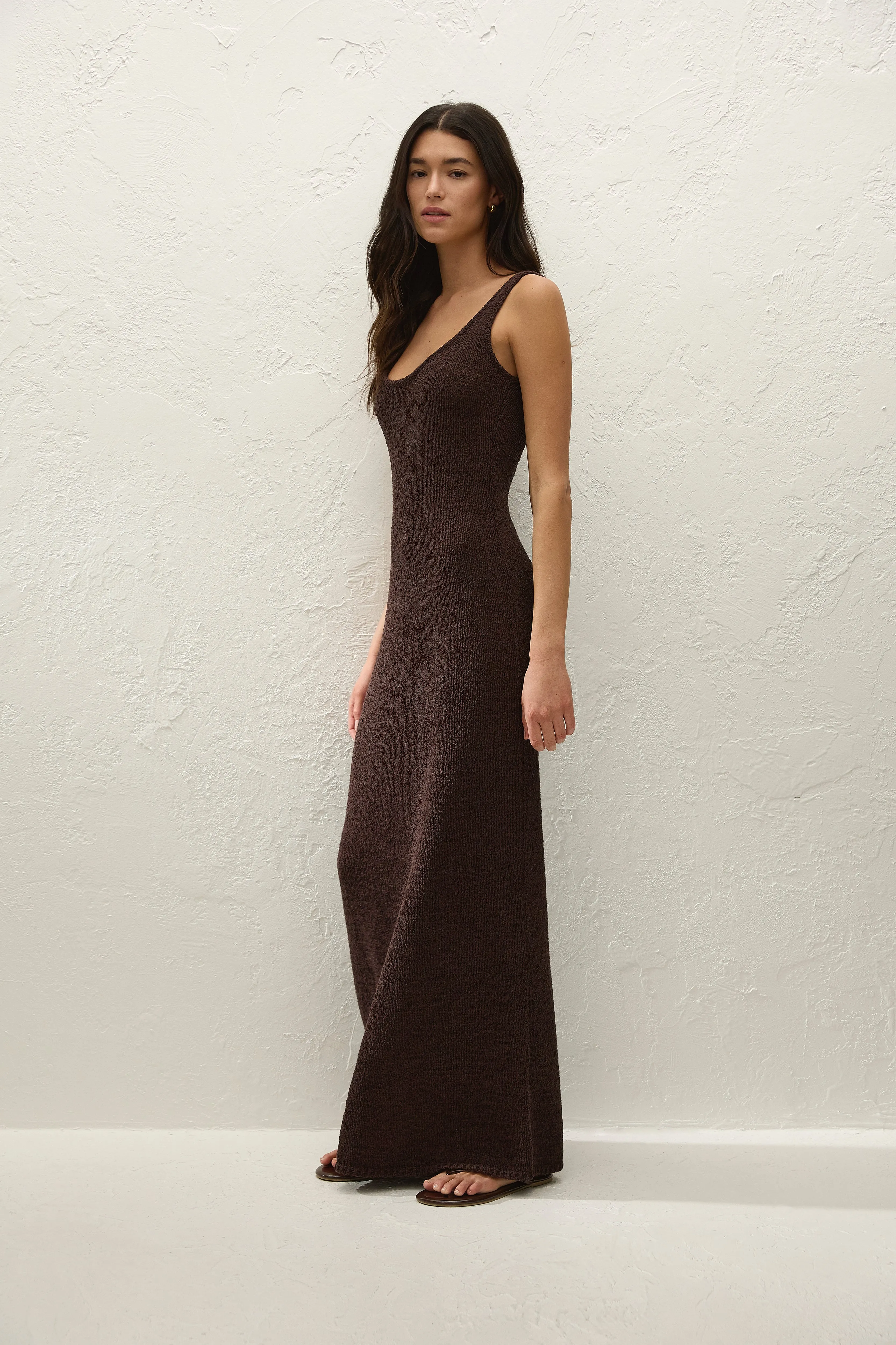 Florence Maxi Dress Carob sold by Faithfull the Brand product image thumbnail 5