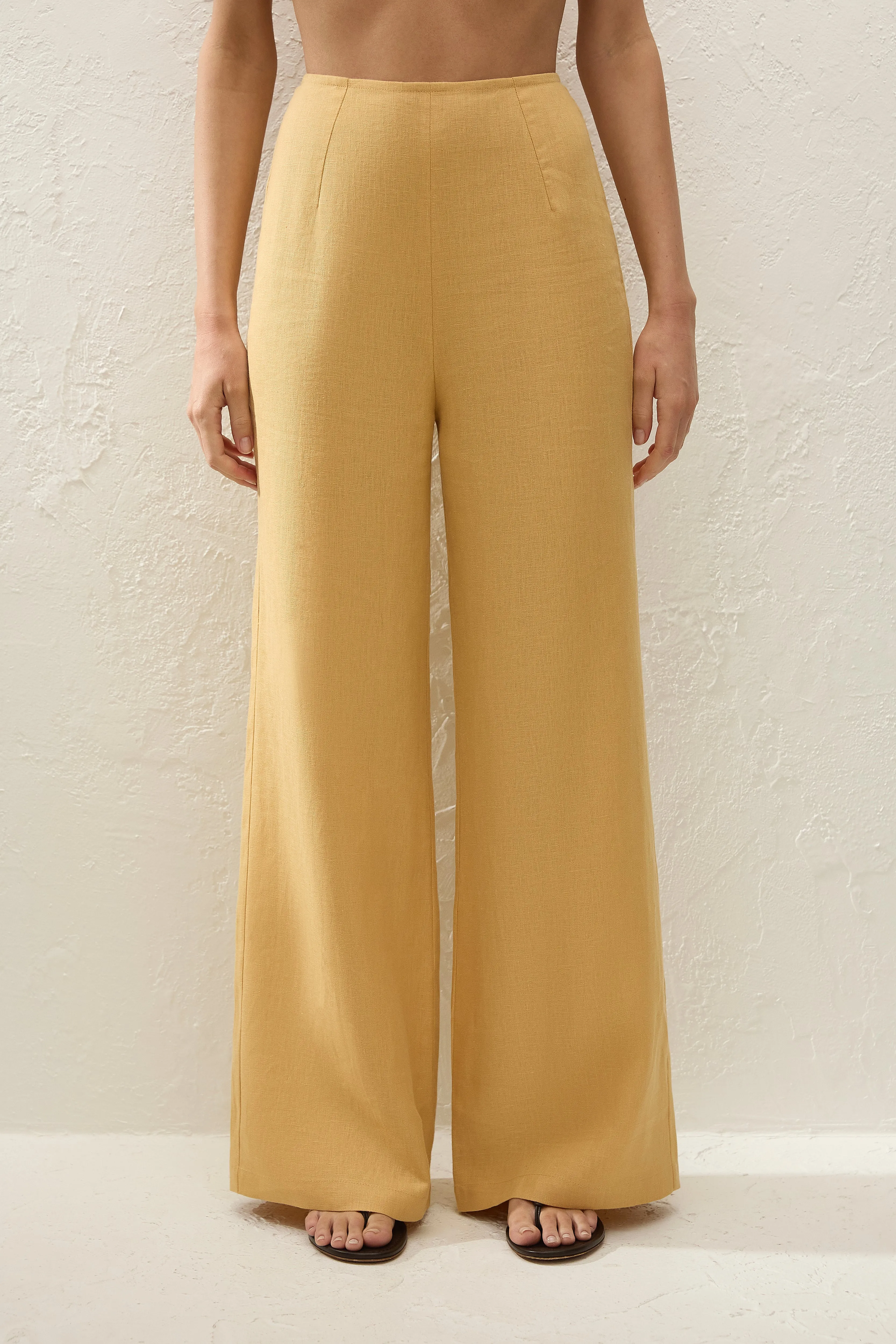 Syna Pant Marigold - Final Sale sold by Faithfull the Brand product image thumbnail 2