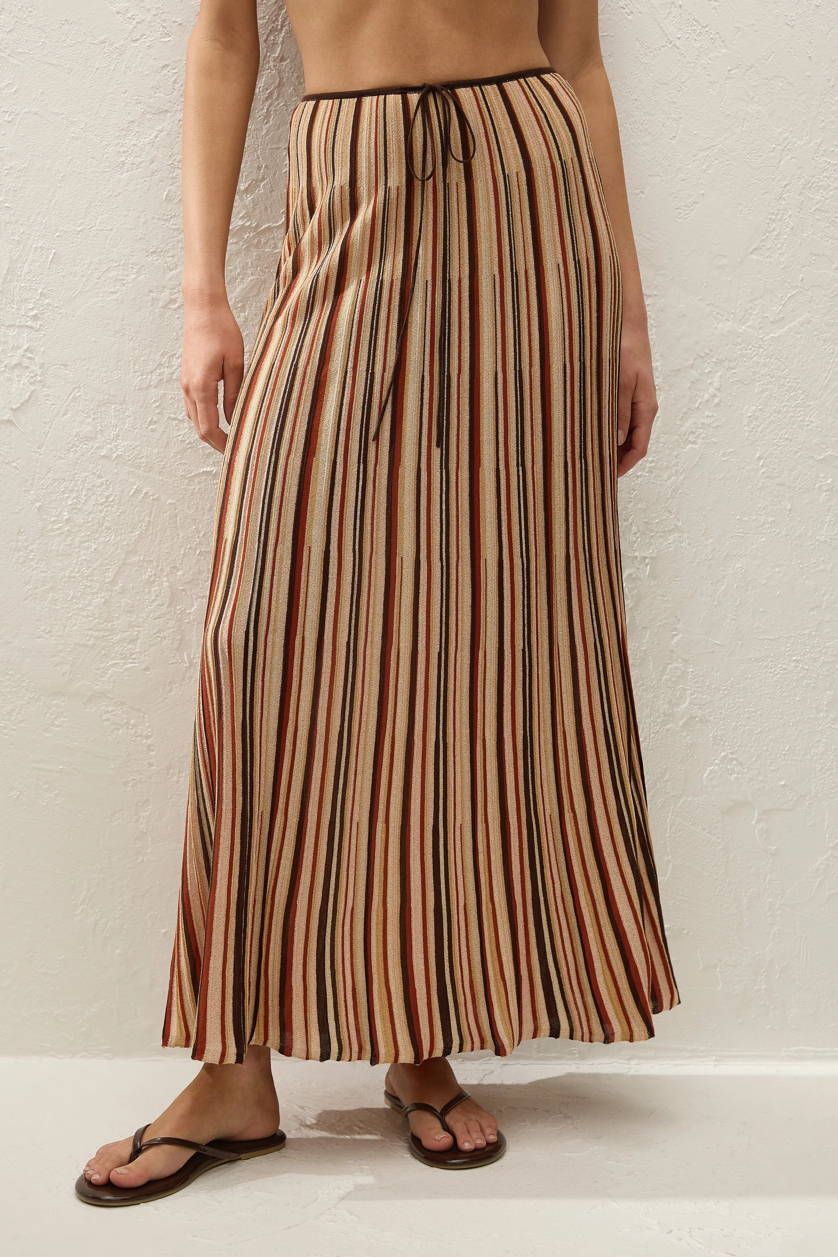 Iden Maxi Skirt Murano Stripe sold by Faithfull the Brand product image thumbnail 2