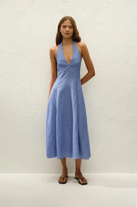 Marais Midi Dress Sotto sold by Faithfull the Brand