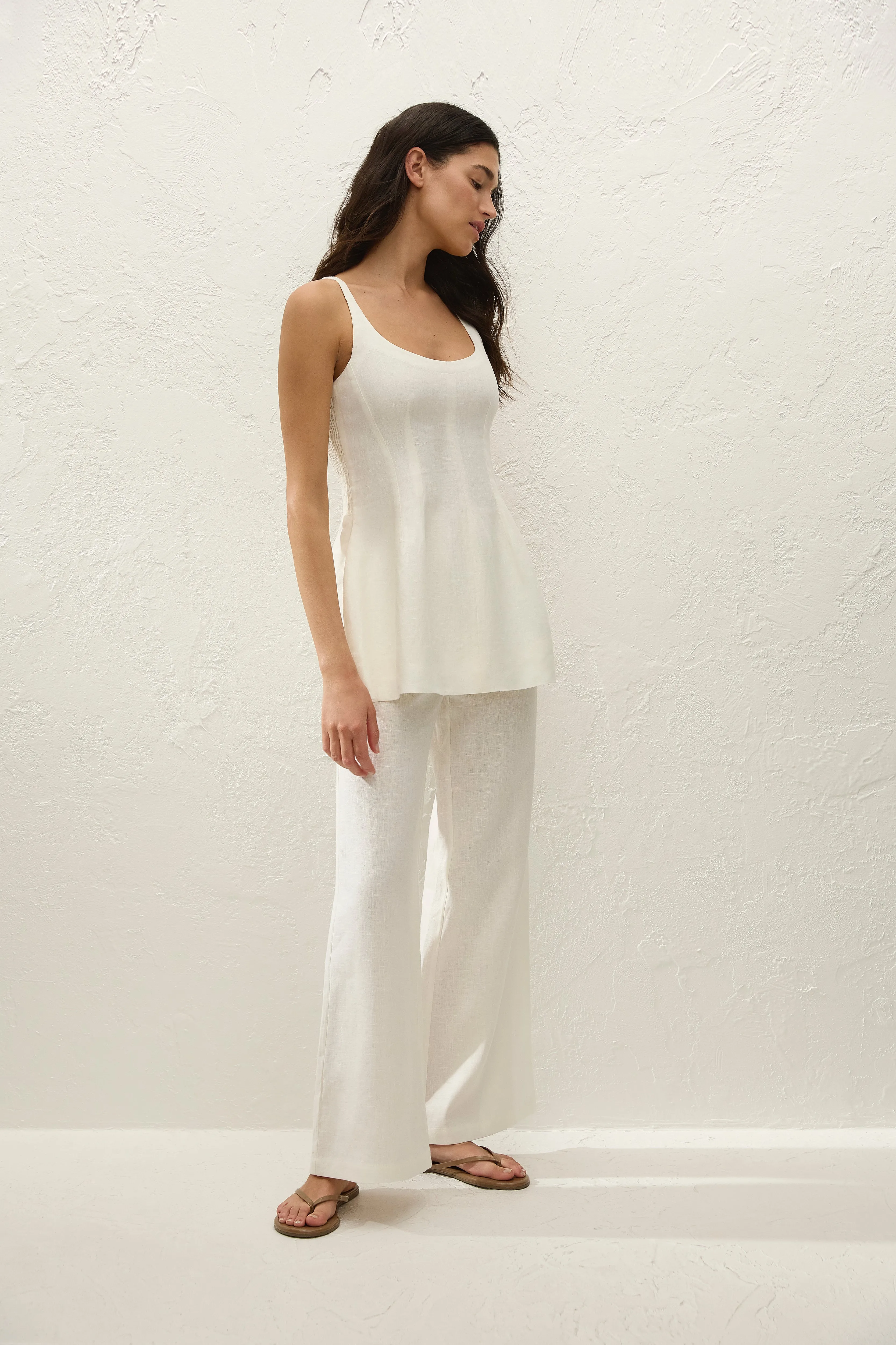 Syna Top White sold by Faithfull the Brand product image thumbnail 3