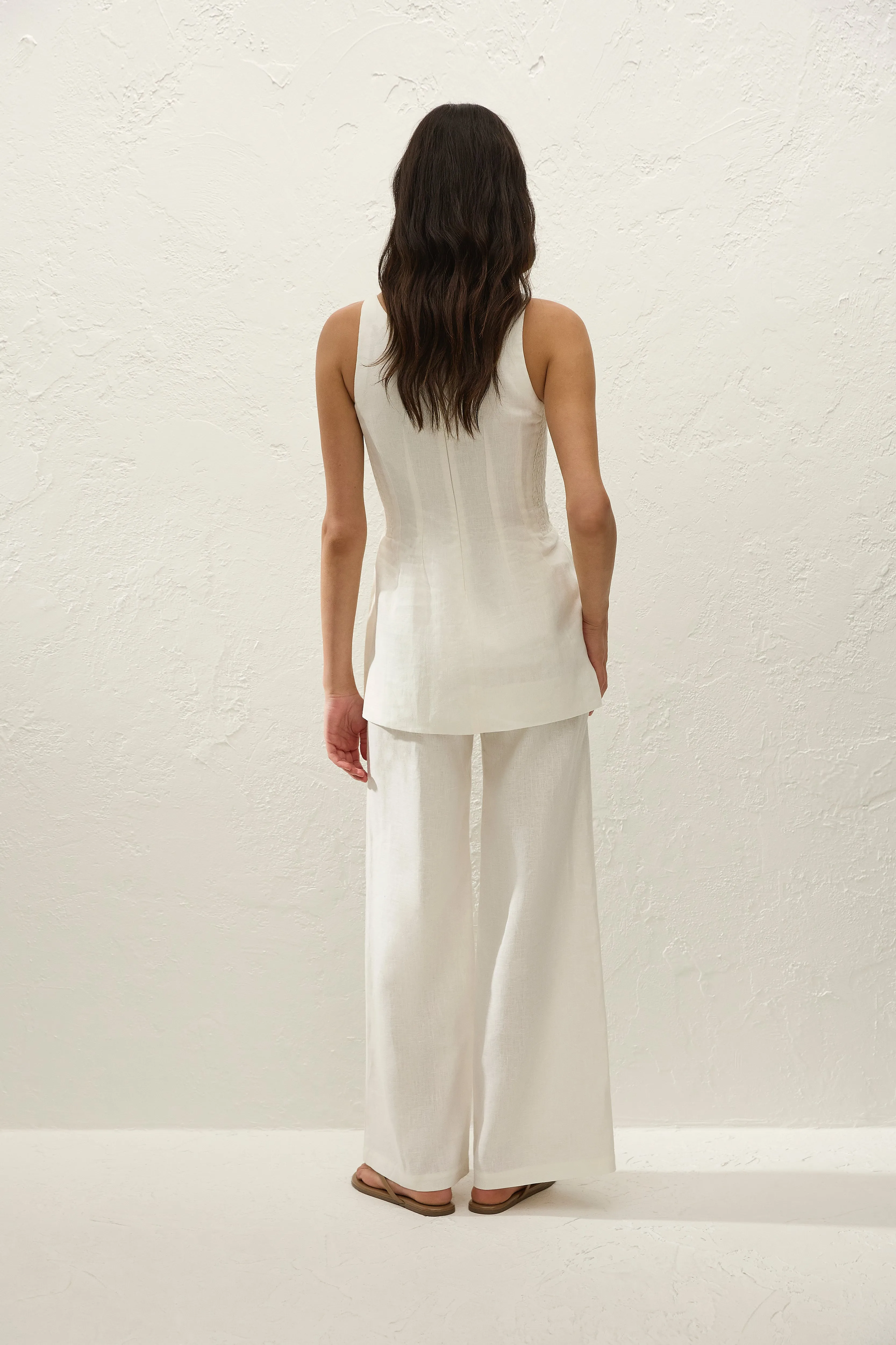 Syna Top White sold by Faithfull the Brand product image thumbnail 4