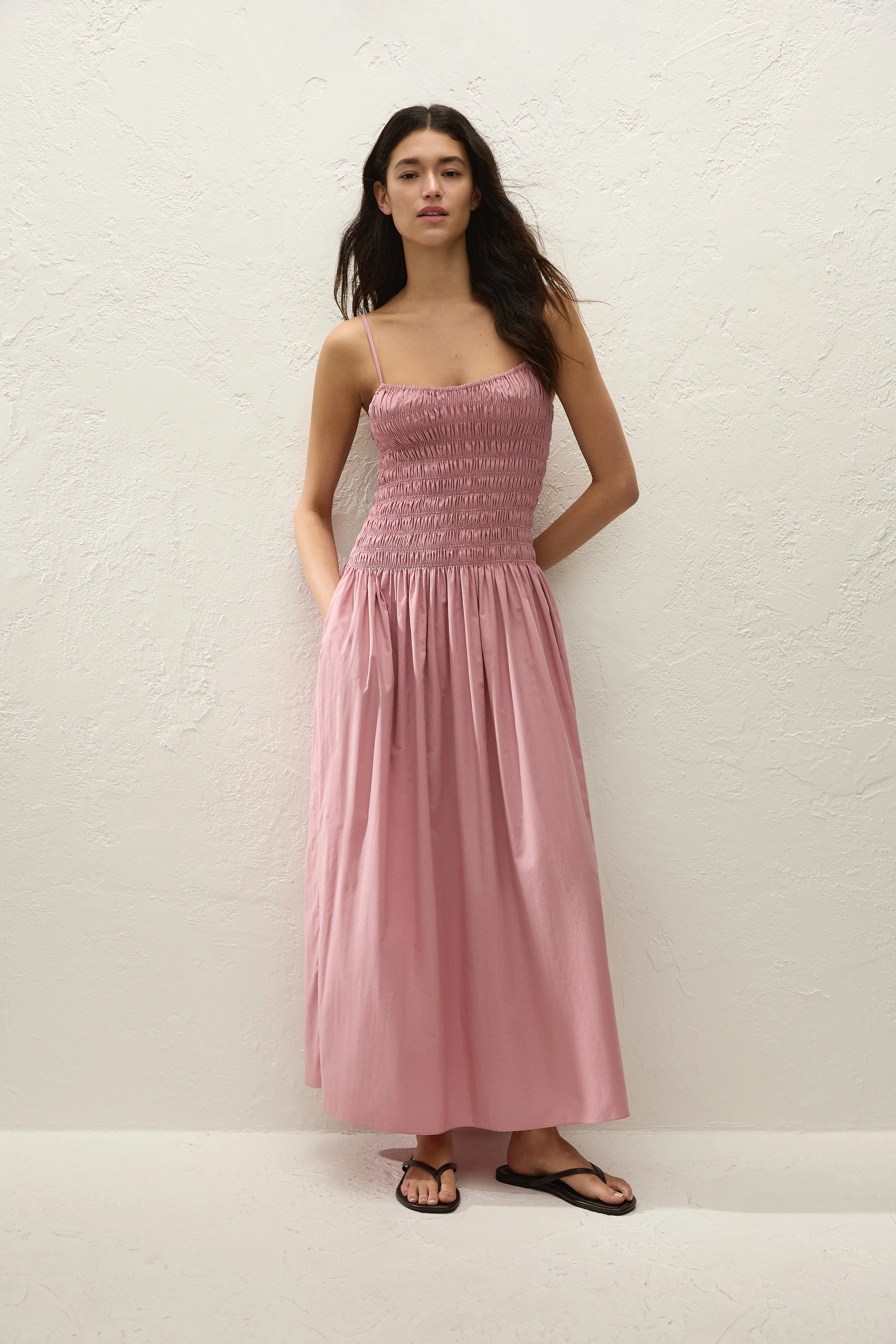 Araceli Maxi Dress Dusk sold by Faithfull the Brand