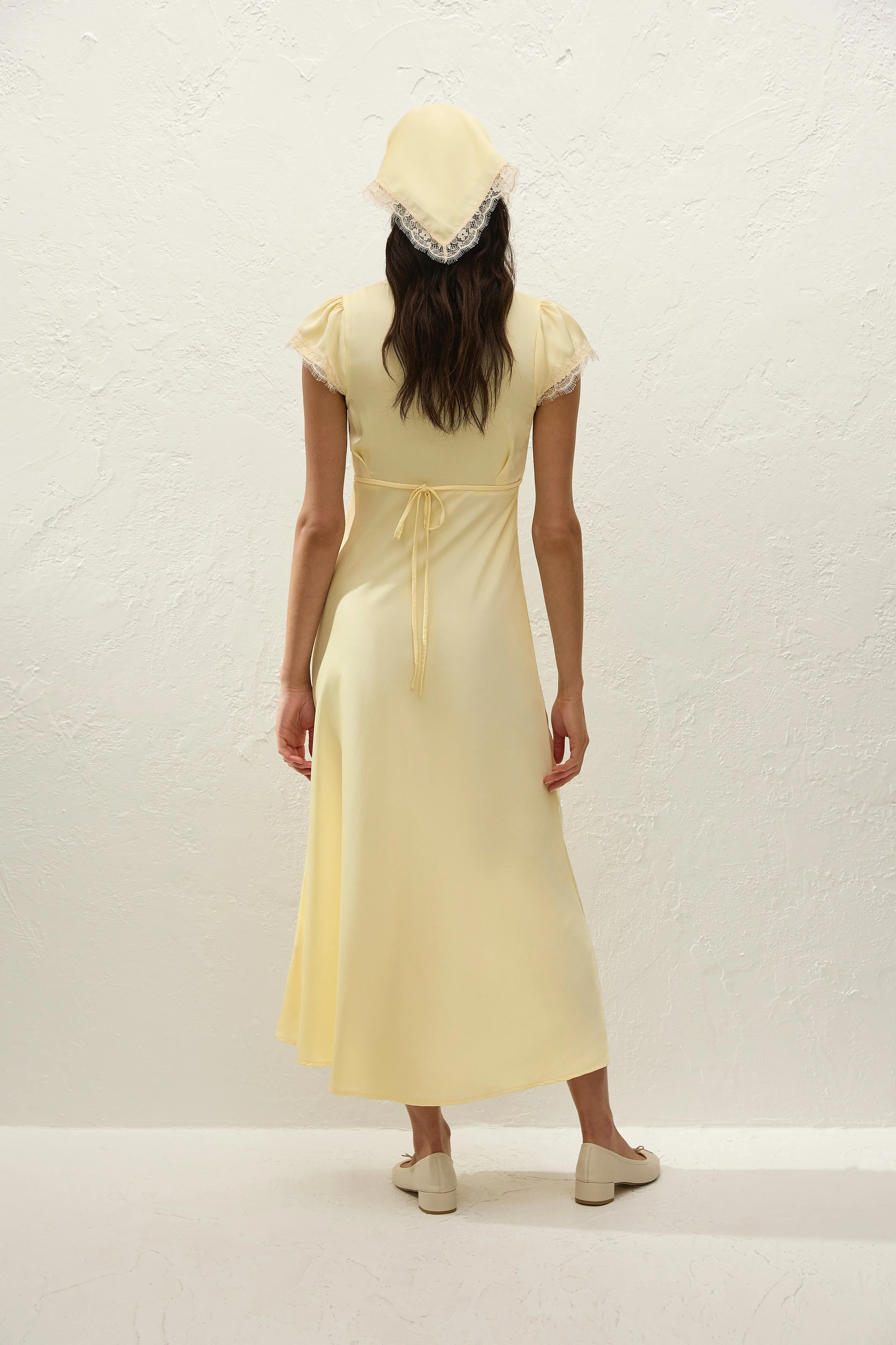 Gala Maxi Dress Lucia Lace sold by Faithfull the Brand product image thumbnail 5