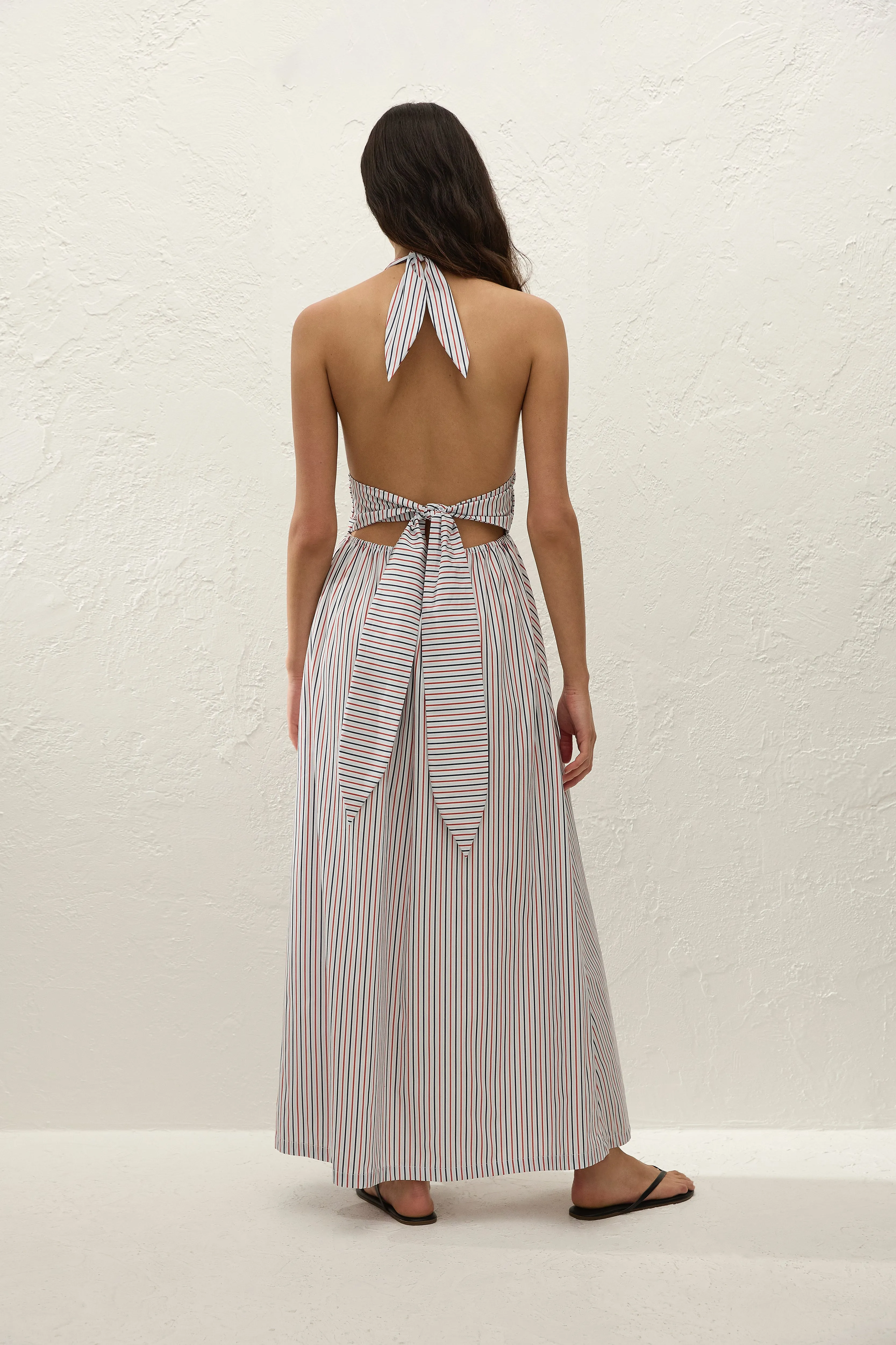 Lido Maxi Dress Venezia Stripe sold by Faithfull the Brand product image thumbnail 5