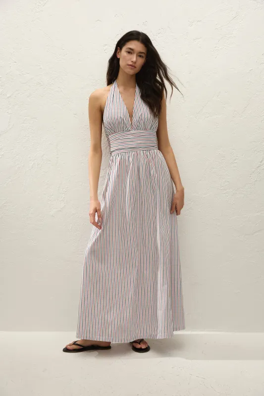 Lido Maxi Dress Venezia Stripe made by Venezia