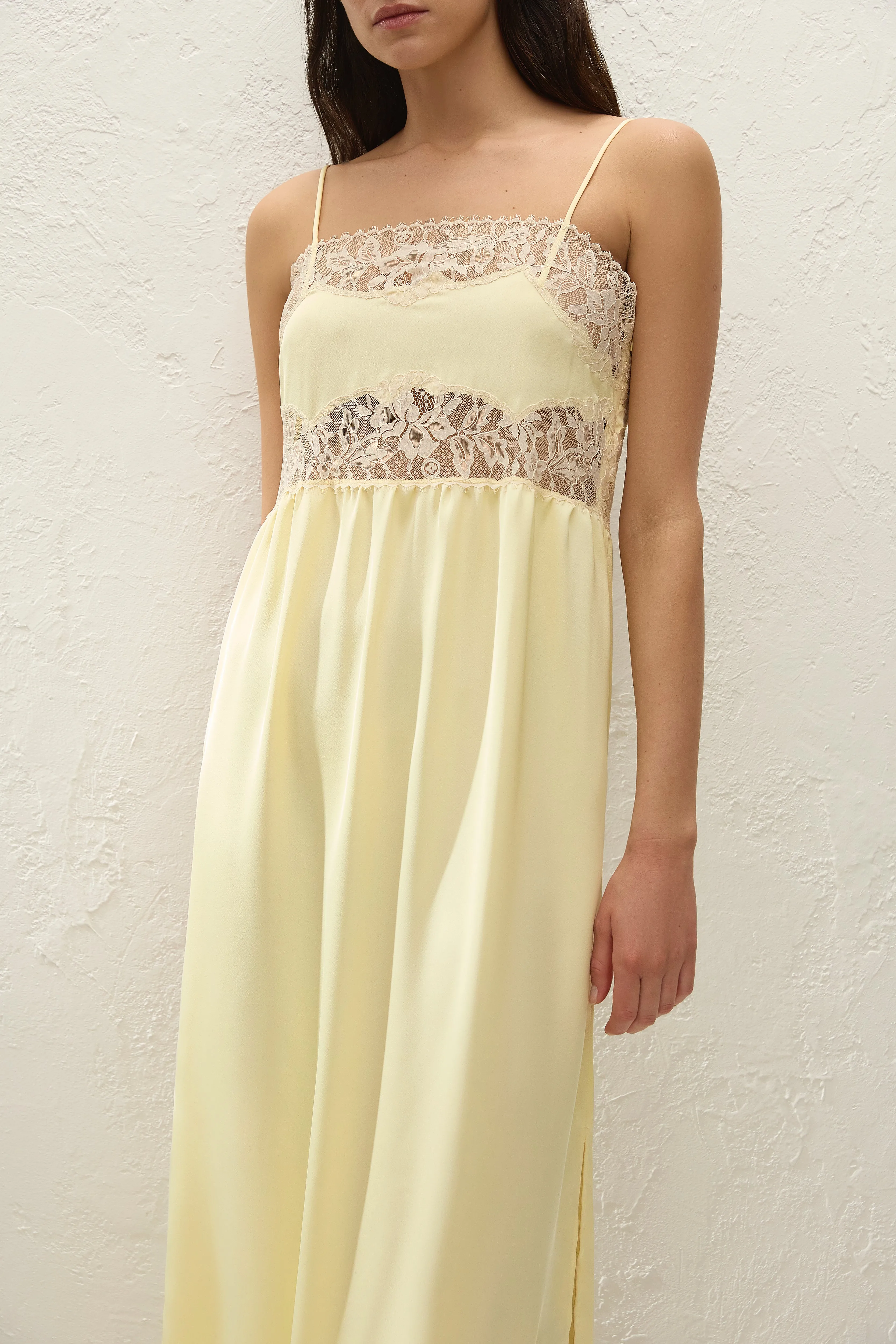 Morris Midi Dress Lucia Lace sold by Faithfull the Brand product image thumbnail 2