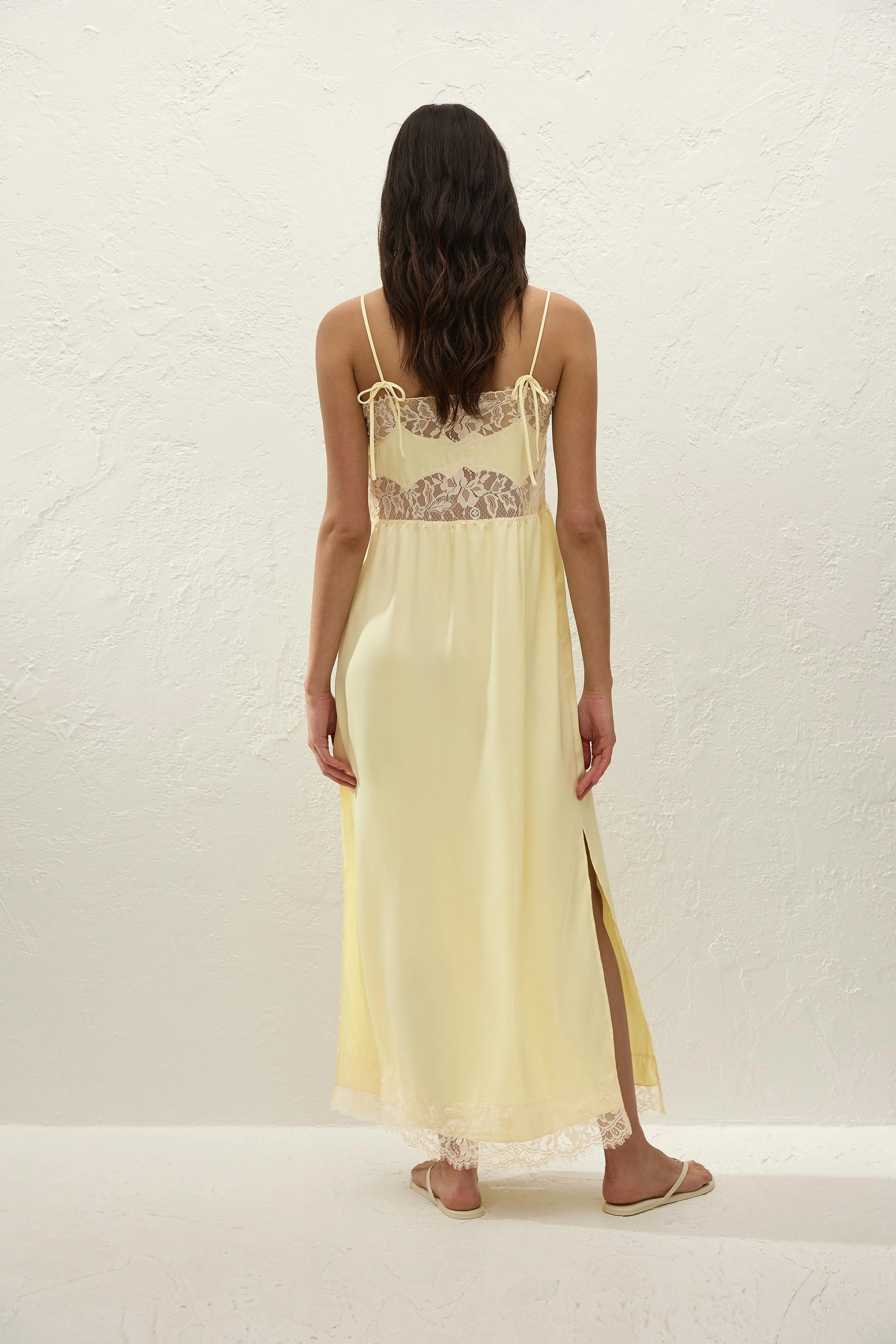 Morris Midi Dress Lucia Lace sold by Faithfull the Brand product image thumbnail 4