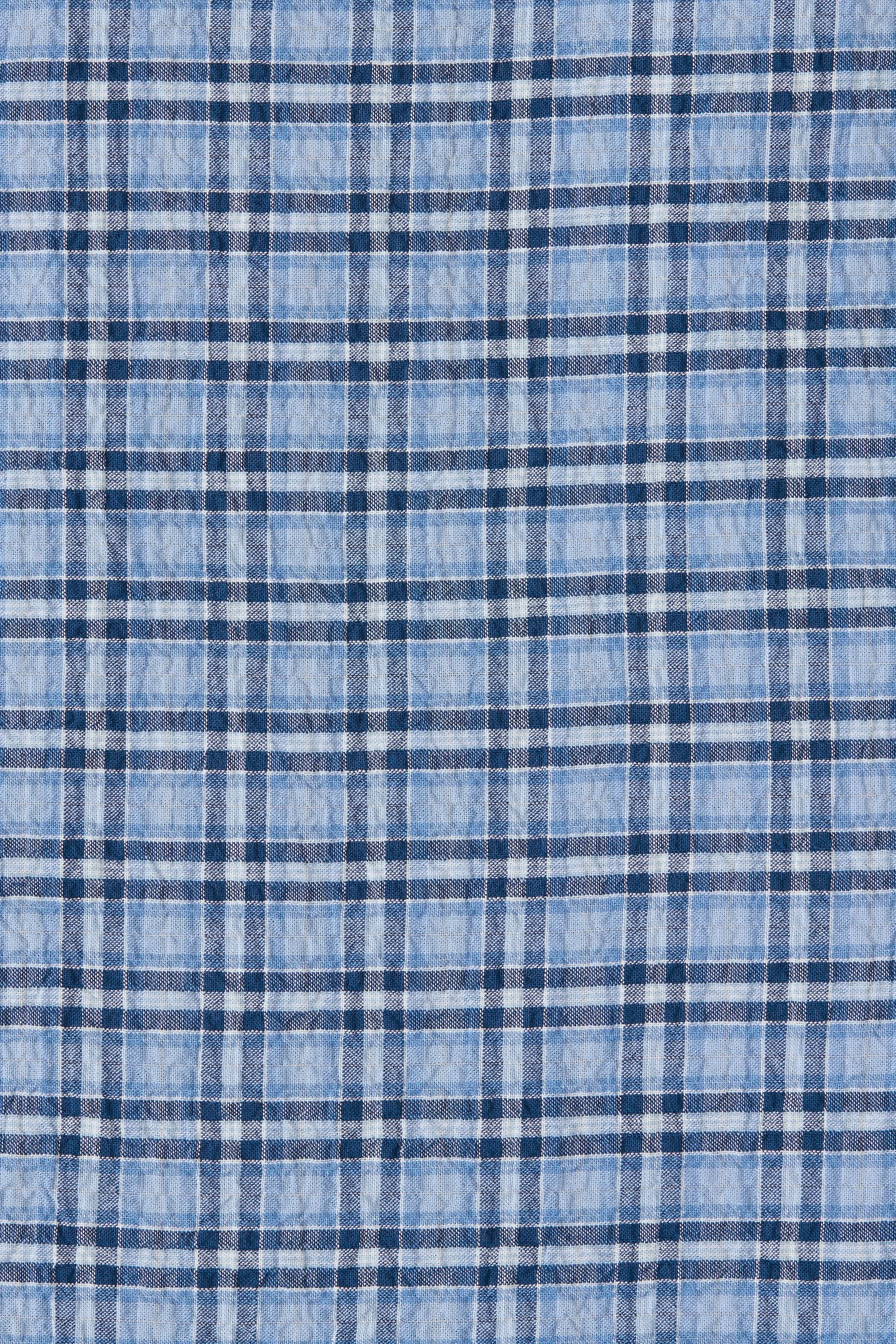 Pelea Top Vintage Blue Check sold by Faithfull the Brand product image thumbnail 5