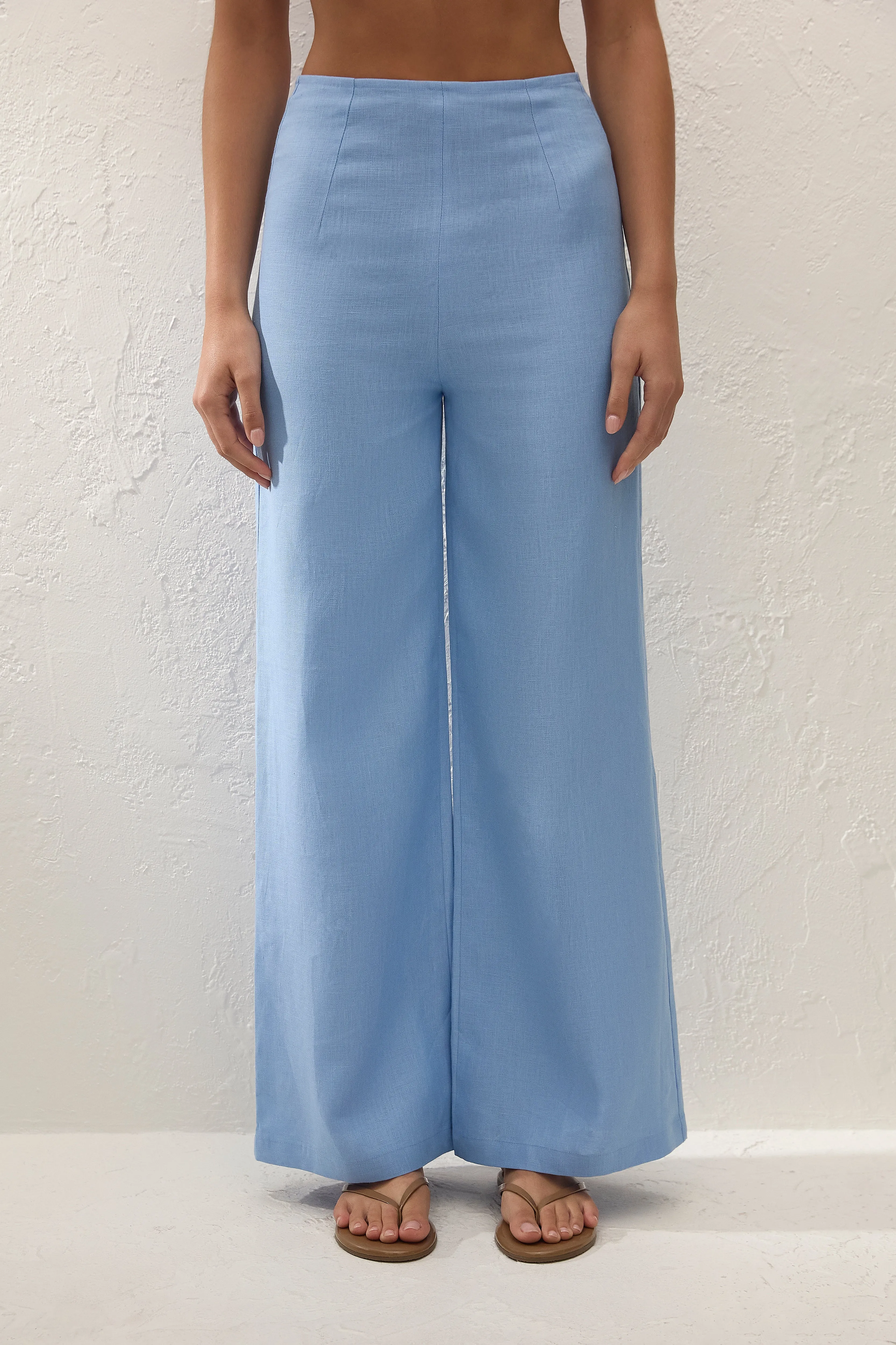 Syna Pant Sky Blue sold by Faithfull the Brand product image thumbnail 2
