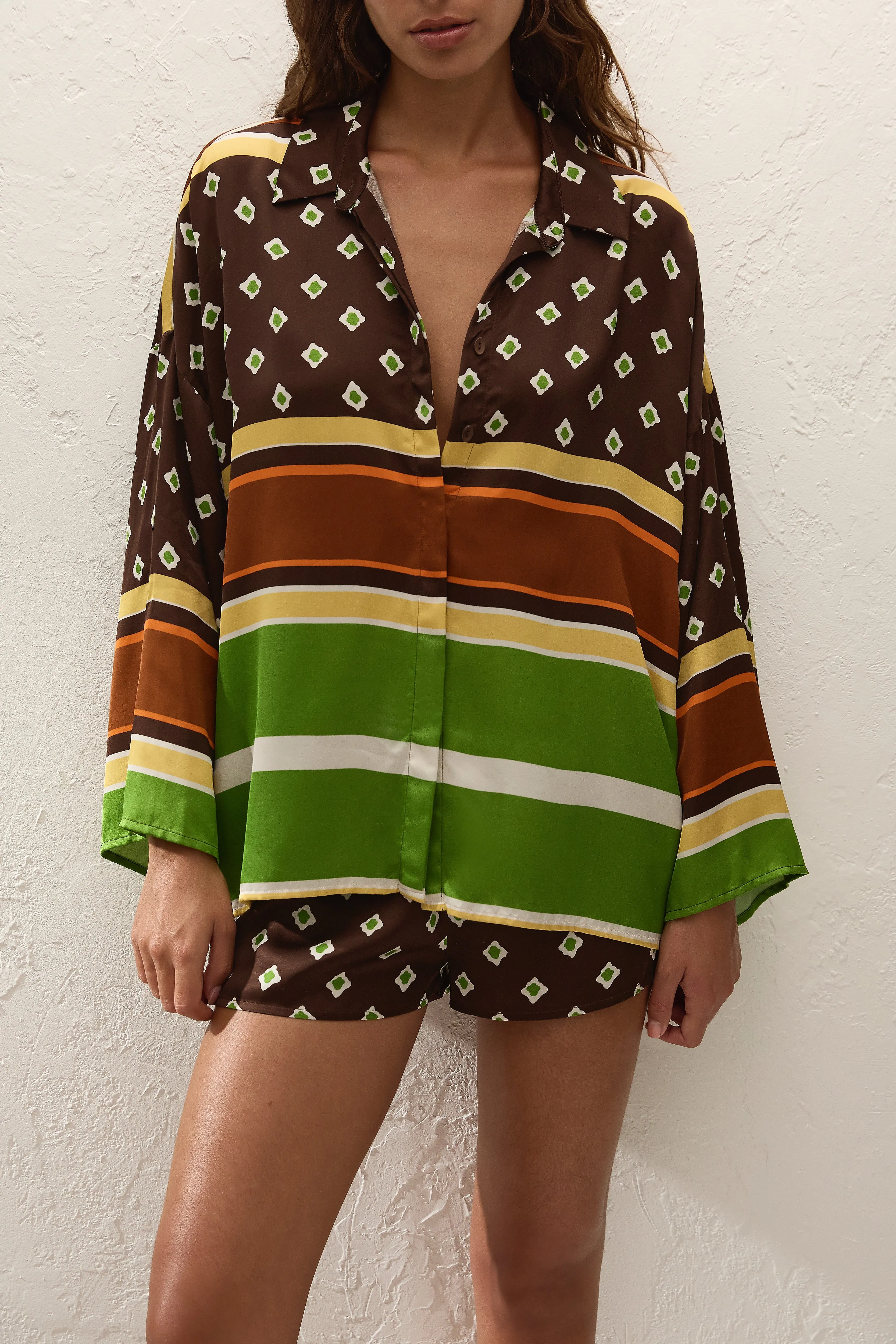 Cora Shirt Valencia Stripe sold by Faithfull the Brand product image thumbnail 3