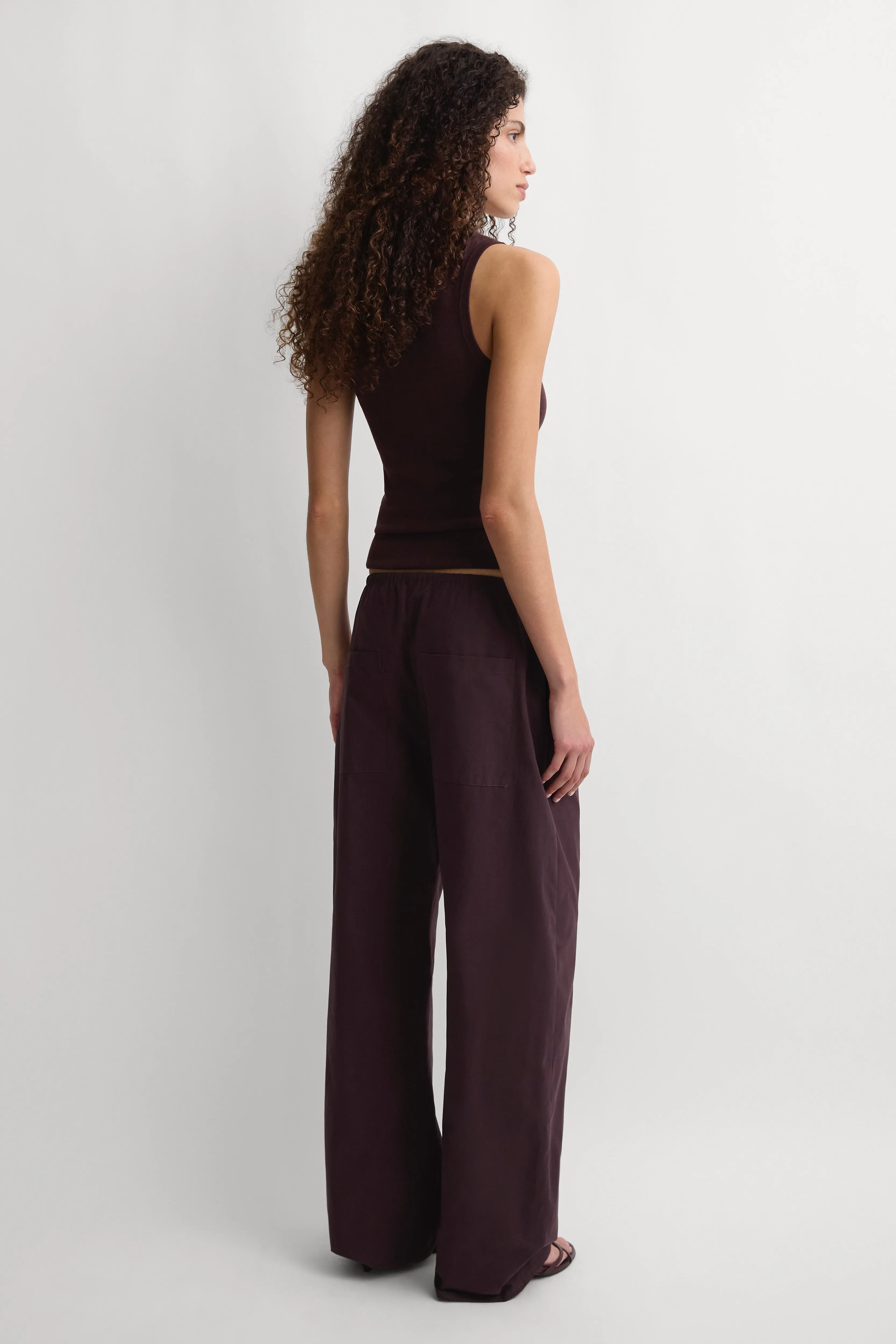 The Knit Tank Prune sold by Faithfull the Brand product image thumbnail 5