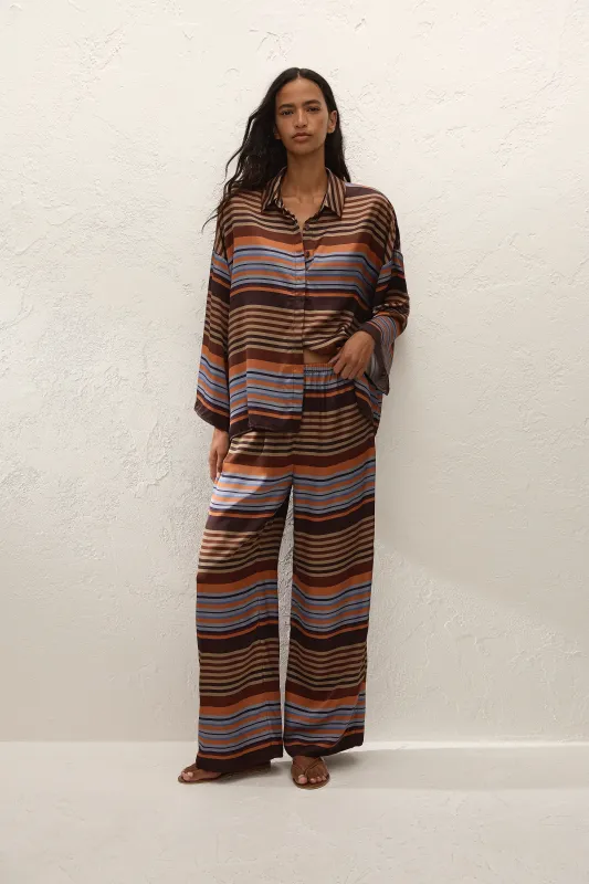 Cora Shirt Elena Stripe made by Faithfull the Brand