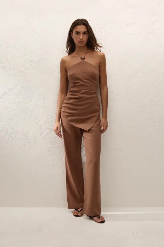 Capriolla Pant Cacao made by Faithfull the Brand
