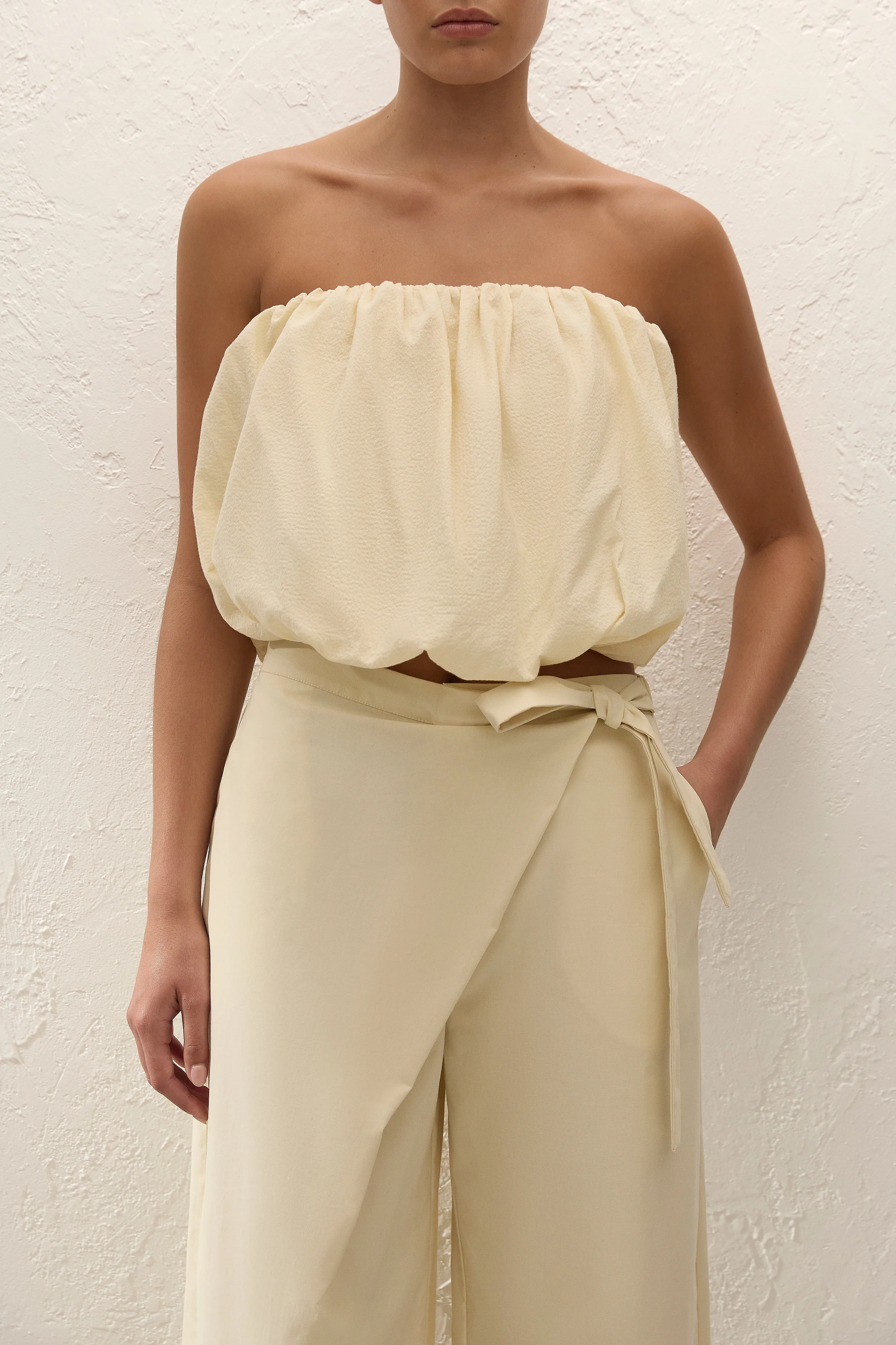 Camila Top Milk sold by Faithfull the Brand product image thumbnail 2