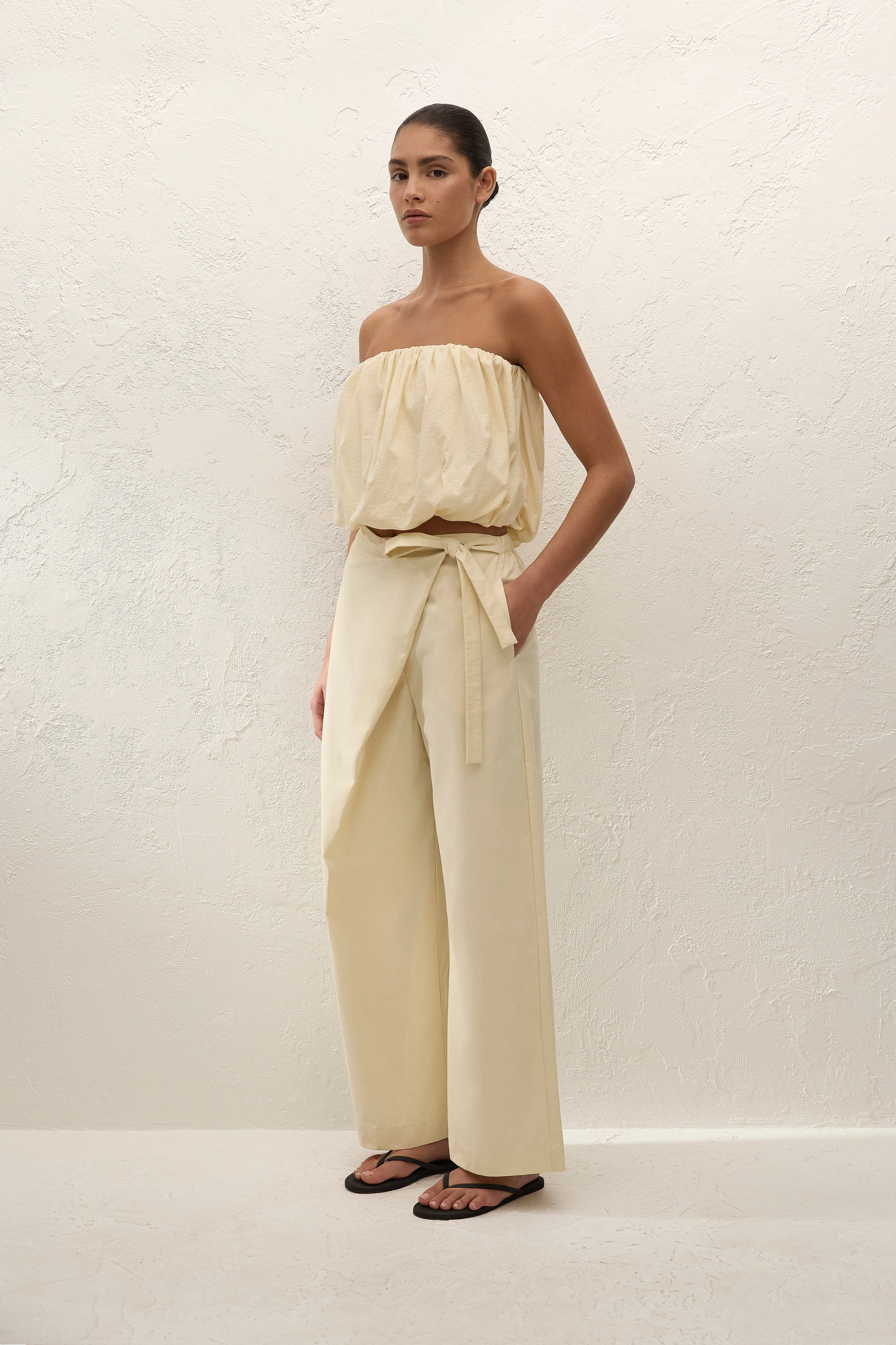 Camila Top Milk sold by Faithfull the Brand product image thumbnail 3