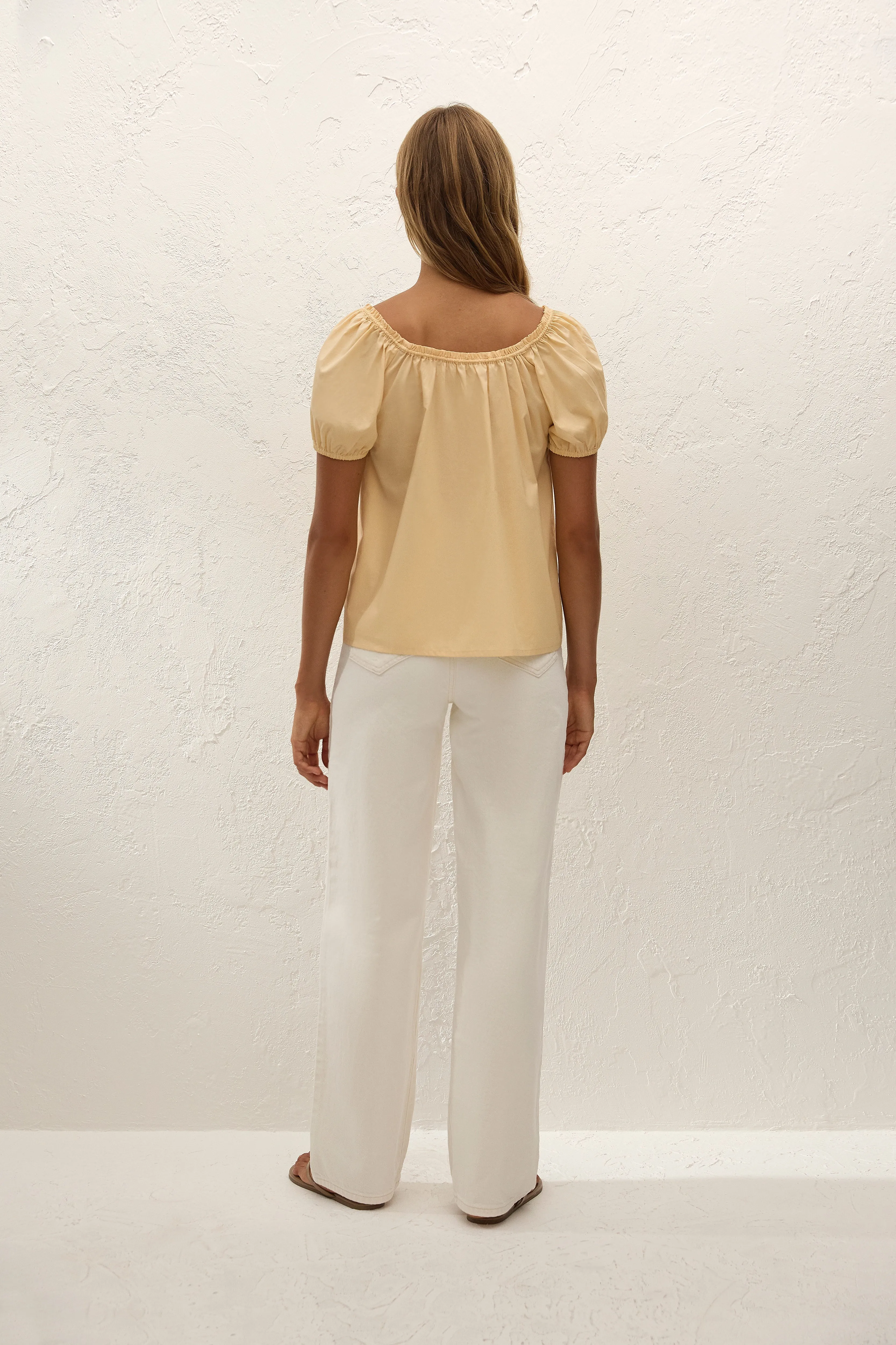 Aurelia Top Daffodil sold by Faithfull the Brand product image thumbnail 4