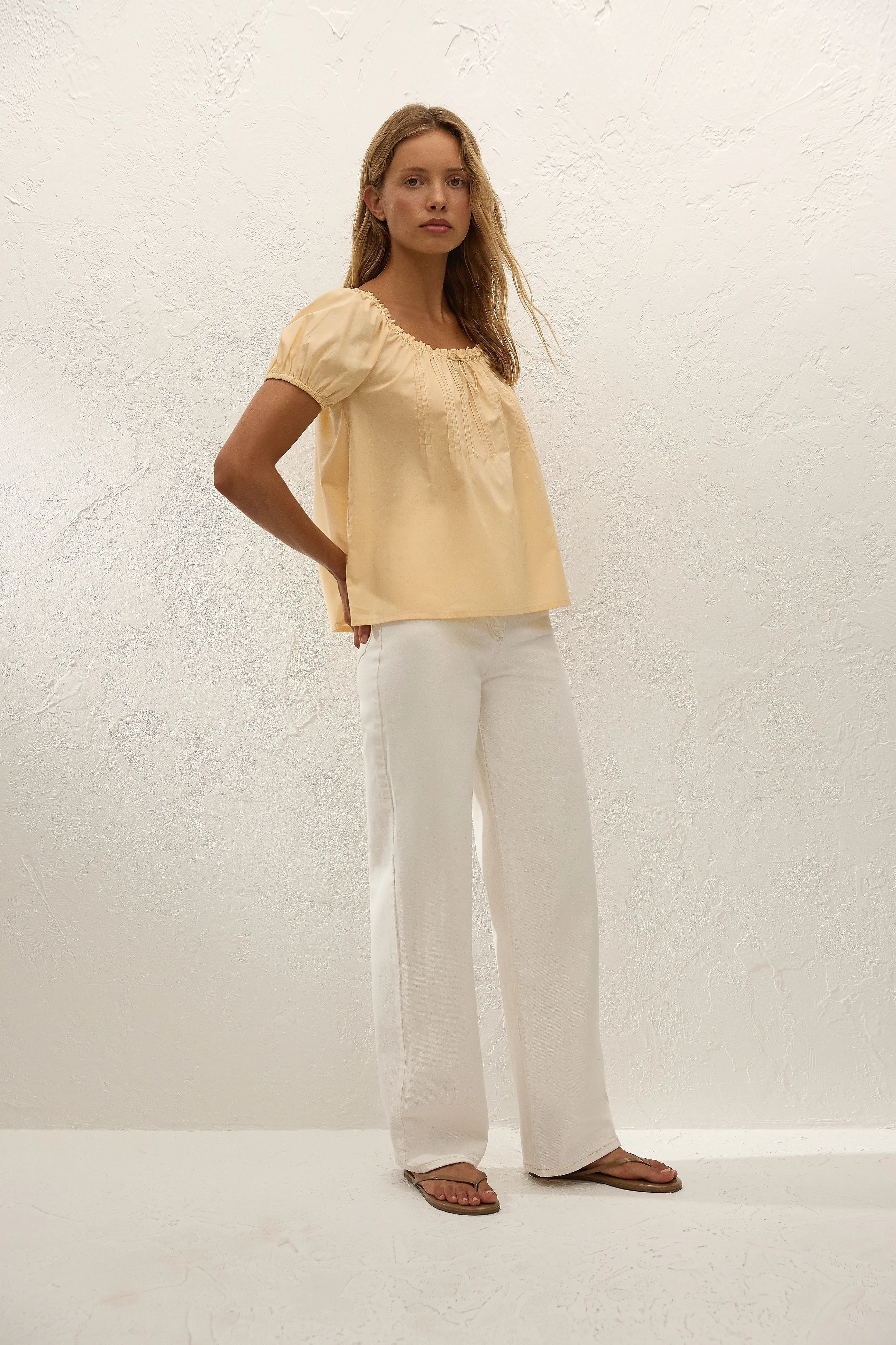 Aurelia Top Daffodil sold by Faithfull the Brand product image thumbnail 3
