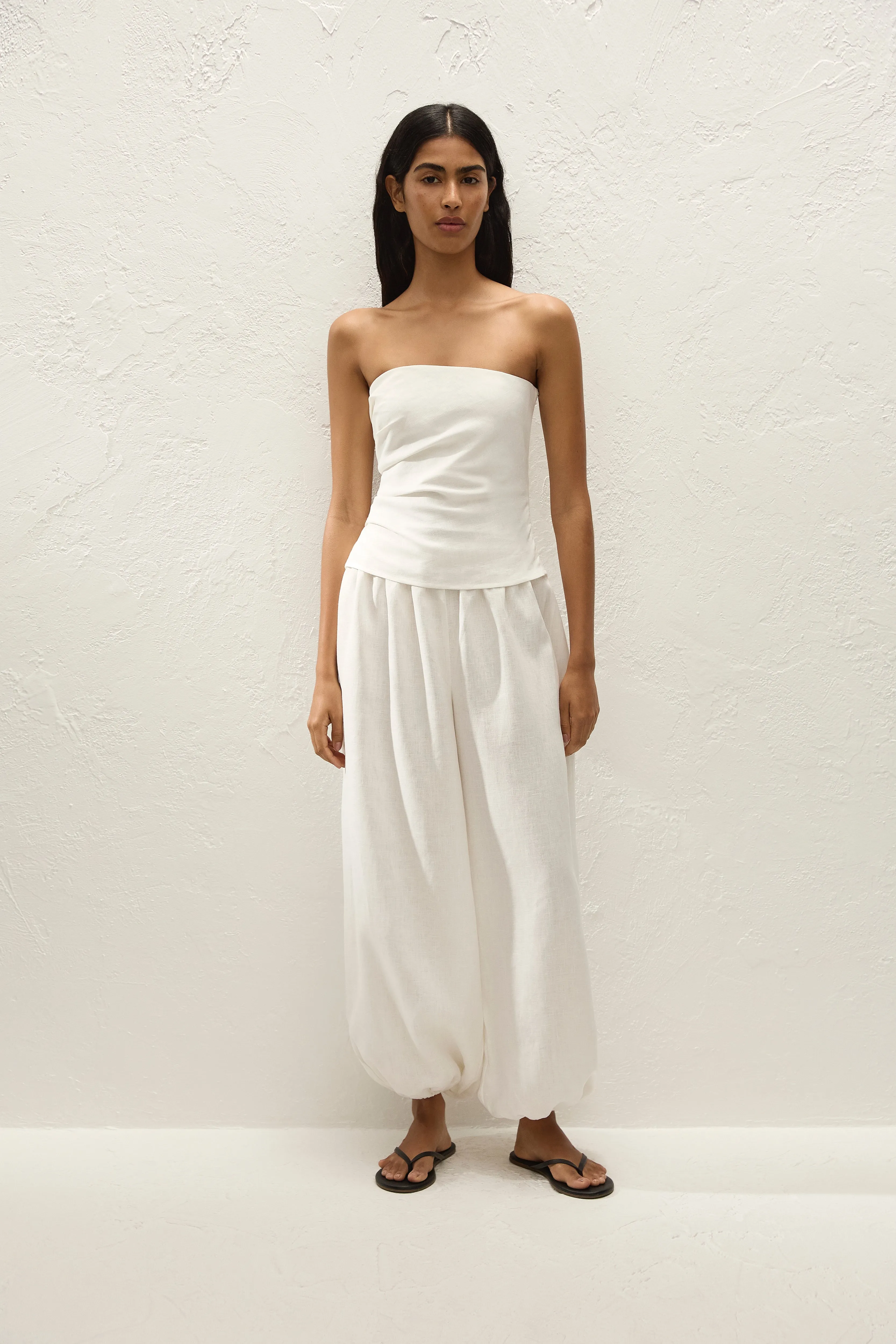 Alzira Top White sold by Faithfull the Brand