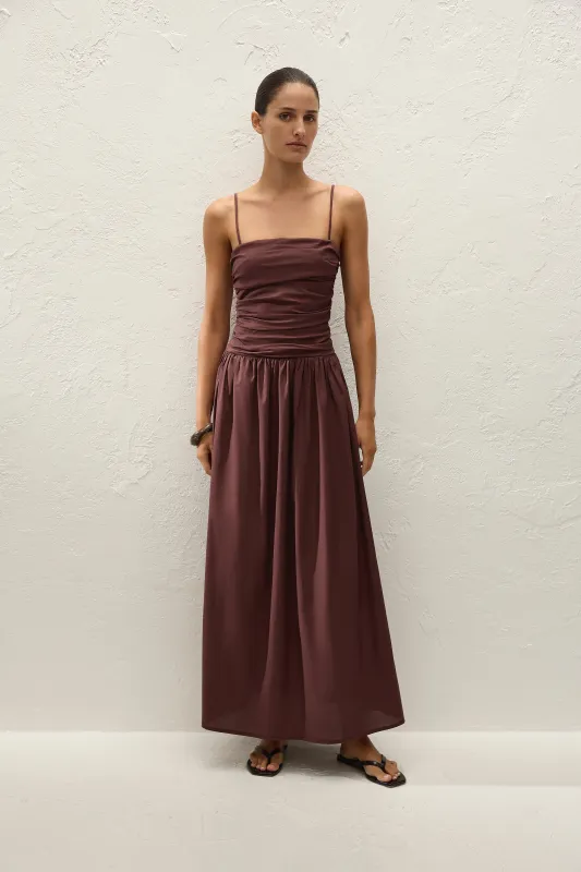 Portlligat Maxi Dress Port made by Faithfull the Brand
