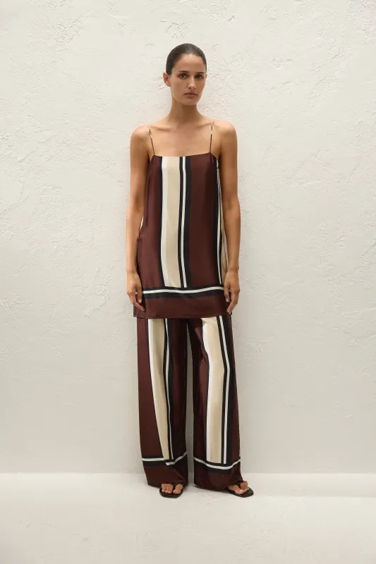 Phylis Mini Dress Sintra Stripe made by Faithfull the Brand