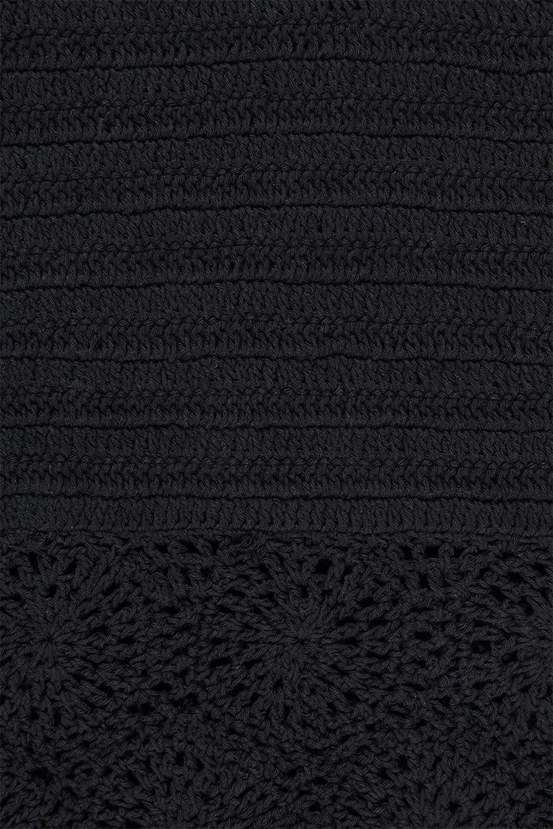 Ruia Handmade Crochet Dress Black - Final Sale sold by Faithfull the Brand product image thumbnail 5