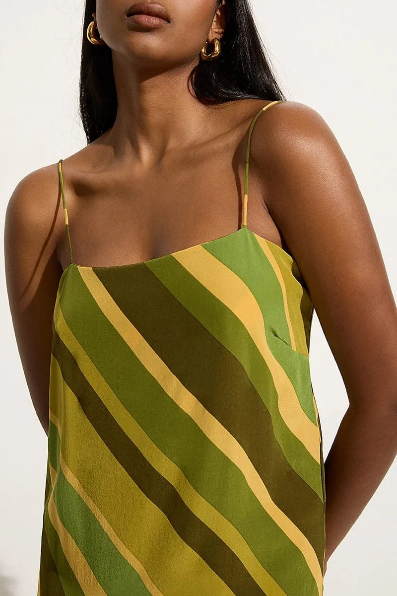 Muni Maxi Dress Cisco Stripe Palm - Final Sale sold by Faithfull the Brand product image thumbnail 4