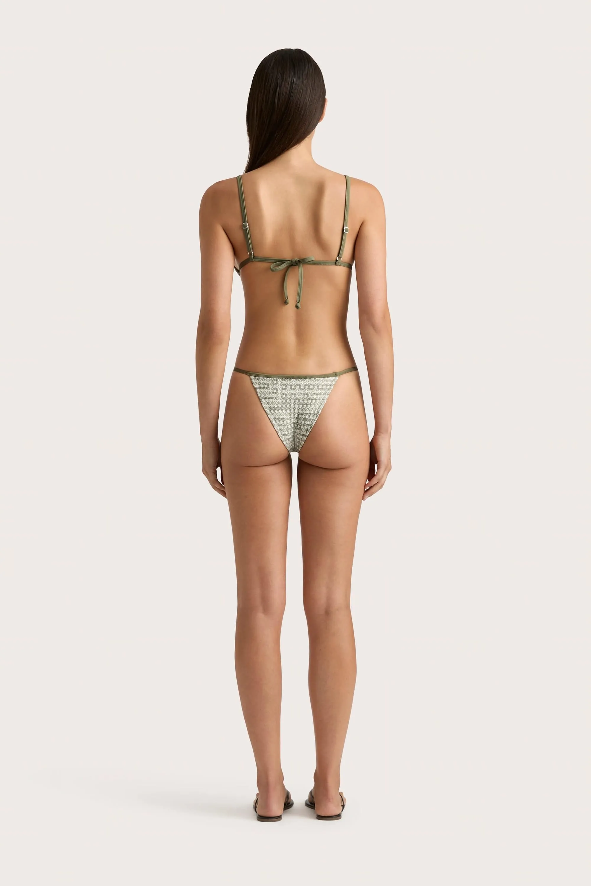 Manon Bikini Bottom Oliander Khaki - Final Sale sold by Faithfull the Brand product image thumbnail 4