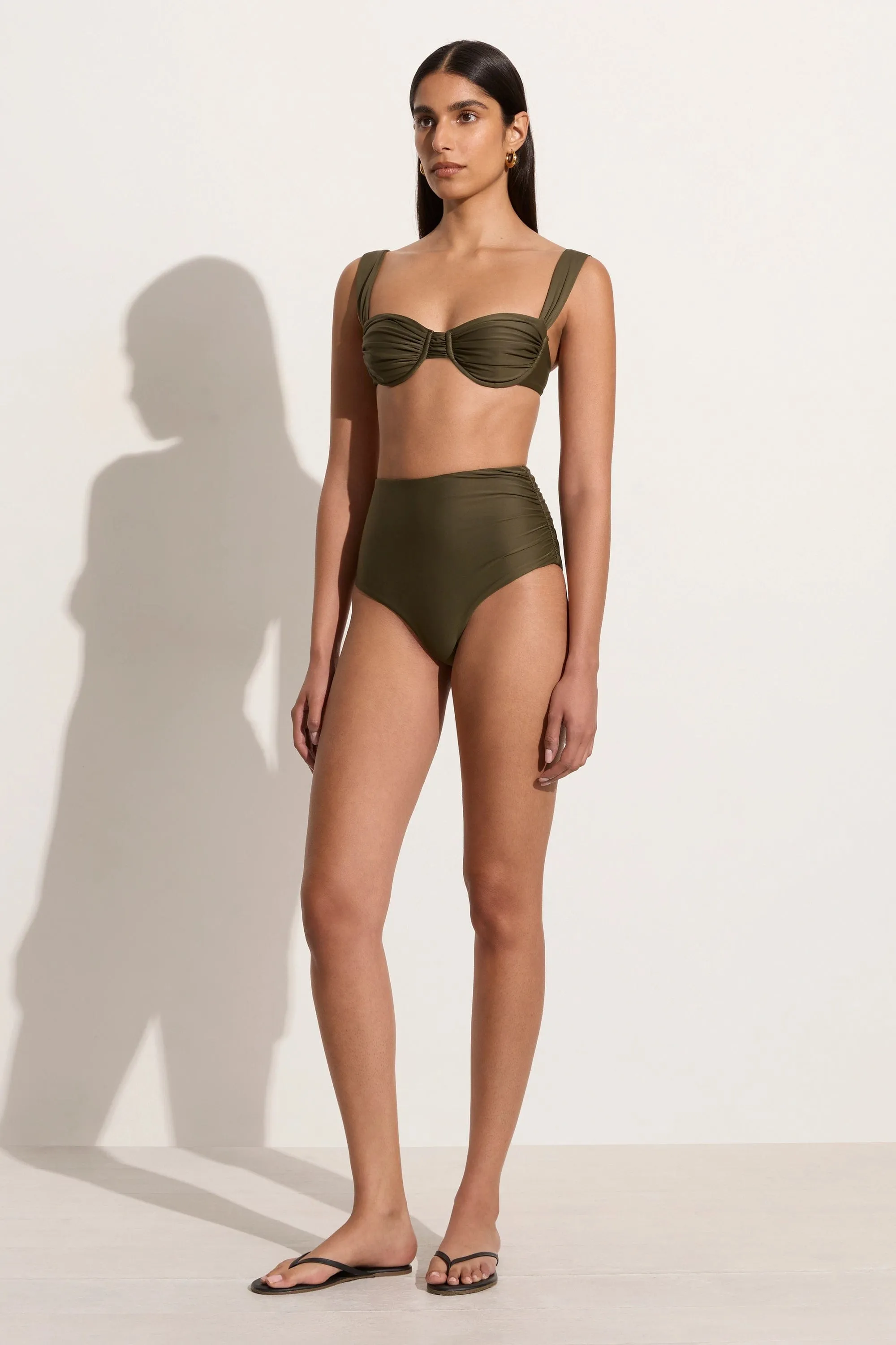 Bianca Bikini Bottoms Khaki - Final Sale sold by Faithfull the Brand product image thumbnail 5