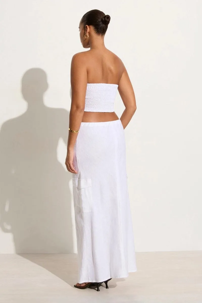 Katala Skirt White - Final Sale sold by Faithfull the Brand product image thumbnail 4
