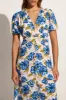 Bellavista Midi Dress Isadora Floral Navy - Final Sale sold by Faithfull the Brand