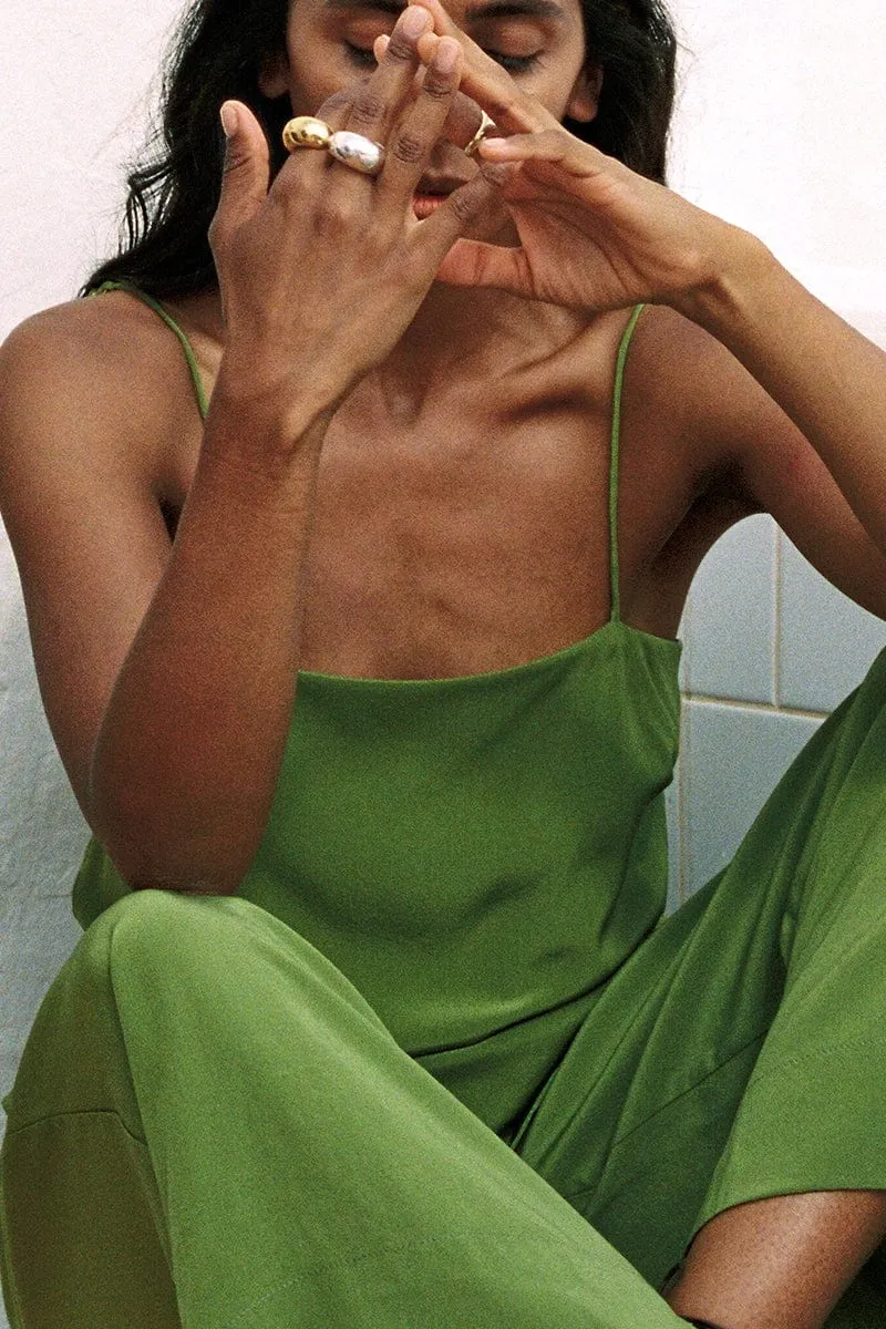 Koa Tunic Top Palm Green - Final Sale sold by Faithfull the Brand product image thumbnail 2