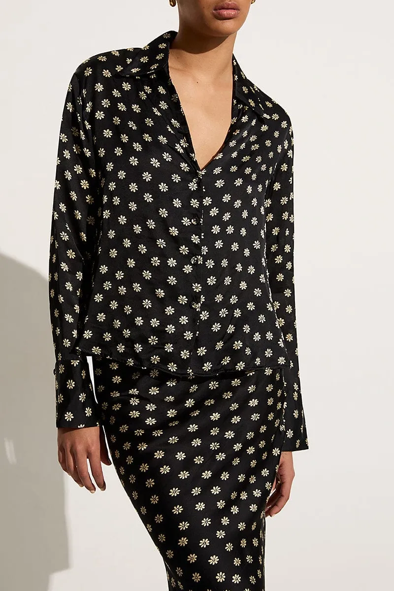 Francisca Shirt Las Flores Floral sold by Faithfull the Brand