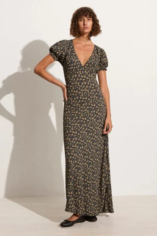 Reis Maxi Dress Flori Floral sold by Faithfull the Brand