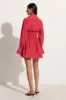 Vitinia Mini Dress Crimson - Final Sale sold by Faithfull the Brand