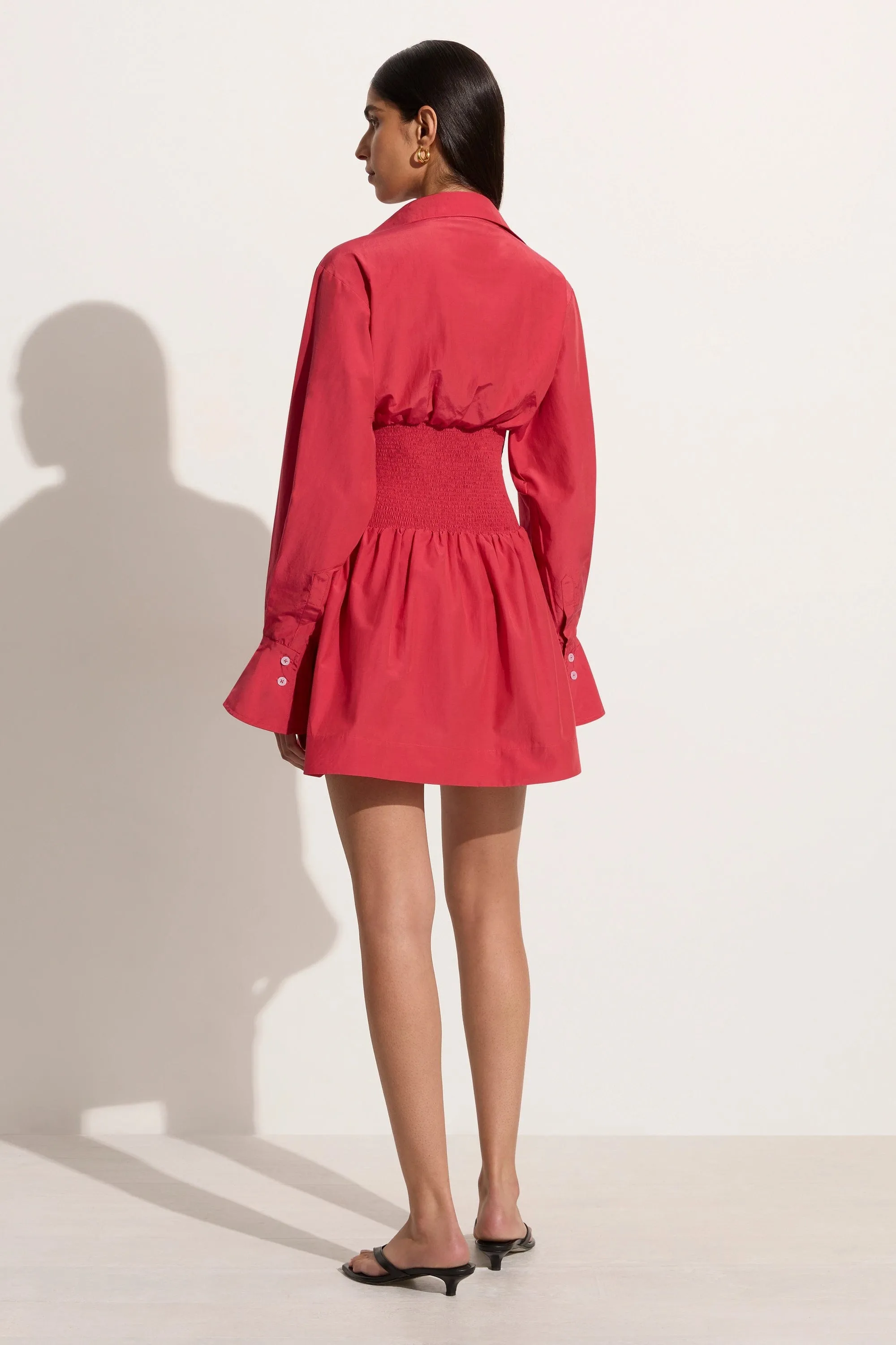 Vitinia Mini Dress Crimson - Final Sale sold by Faithfull the Brand product image thumbnail 3