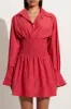 Vitinia Mini Dress Crimson - Final Sale sold by Faithfull the Brand
