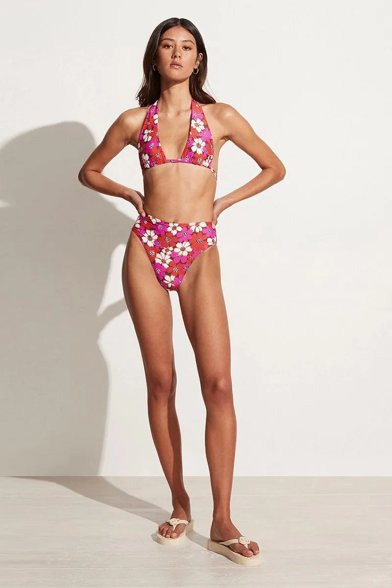 Chania Bikini Bottoms Li Reni Floral Print Fuchsia - Final Sale sold by Faithfull the Brand