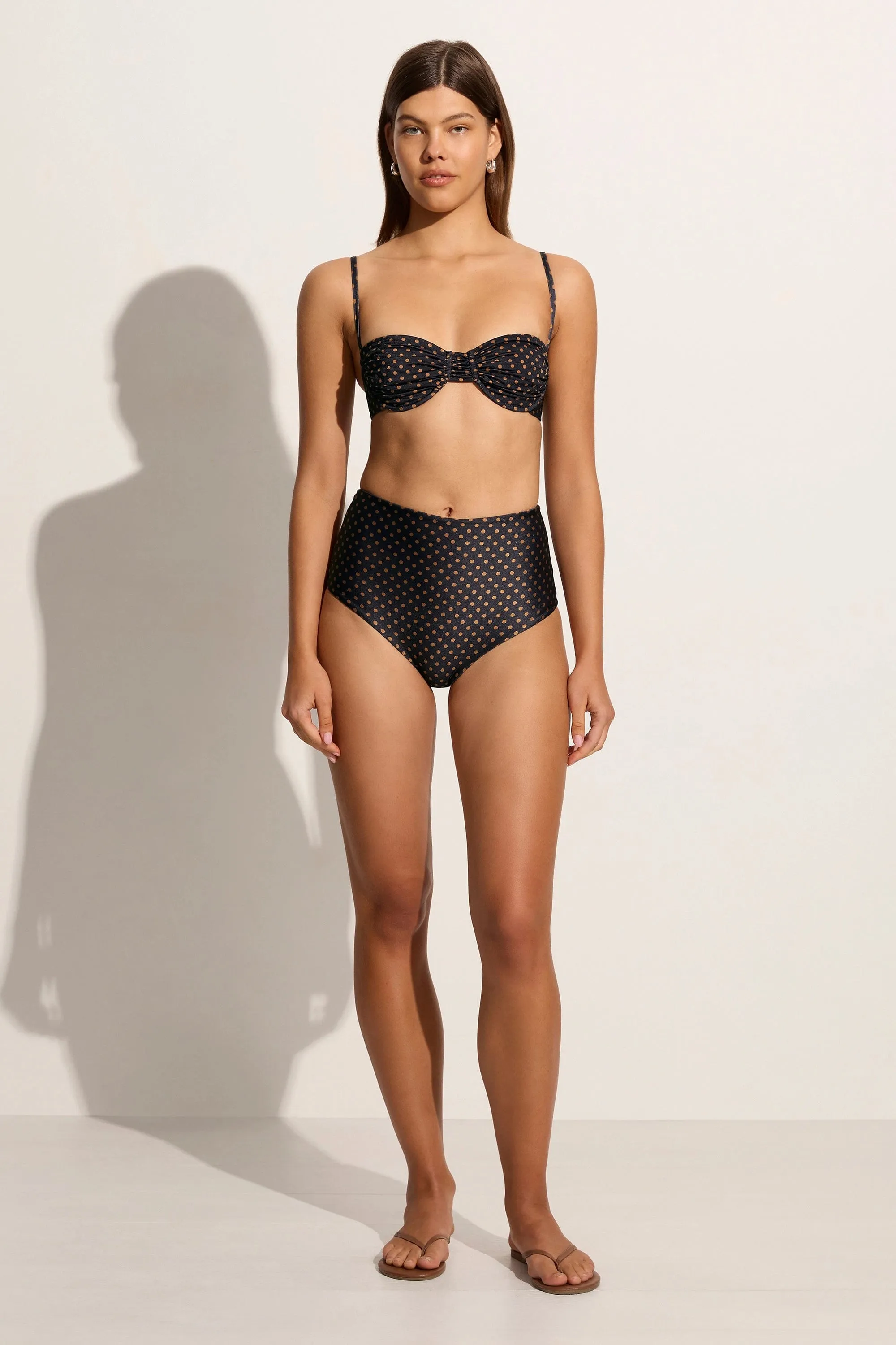 Reyes Bikini Bottoms Ludovica Polka Dot - Final Sale sold by Faithfull the Brand product image thumbnail 2