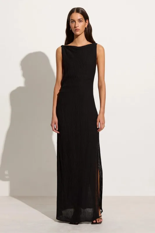 Palermo Maxi Dress Black - Final Sale sold by Faithfull the Brand