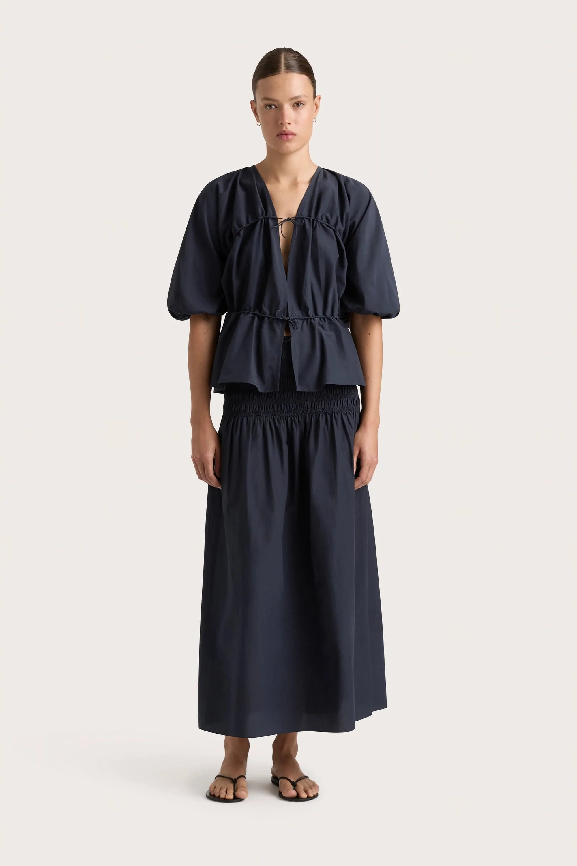 Seine Skirt Midnight - Final Sale sold by Faithfull the Brand product image thumbnail 2