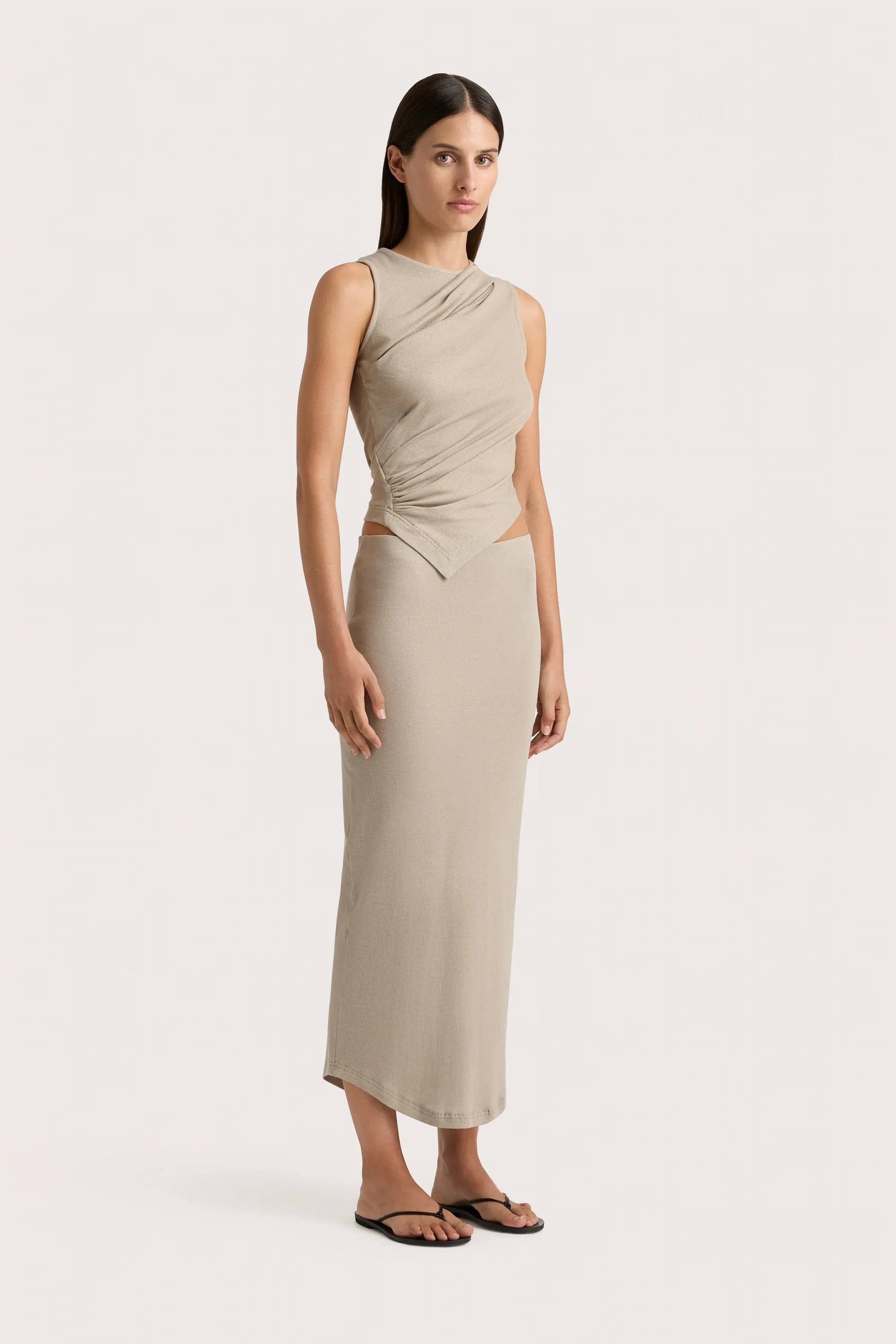 Loire Top Taupe - Final Sale sold by Faithfull the Brand product image thumbnail 2