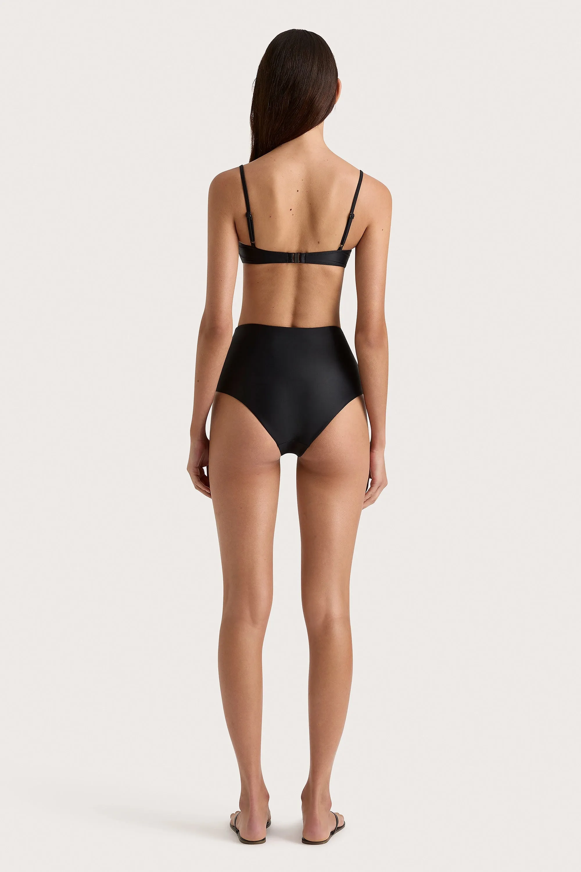 Reyes Bikini Bottom Black - Final Sale sold by Faithfull the Brand product image thumbnail 4