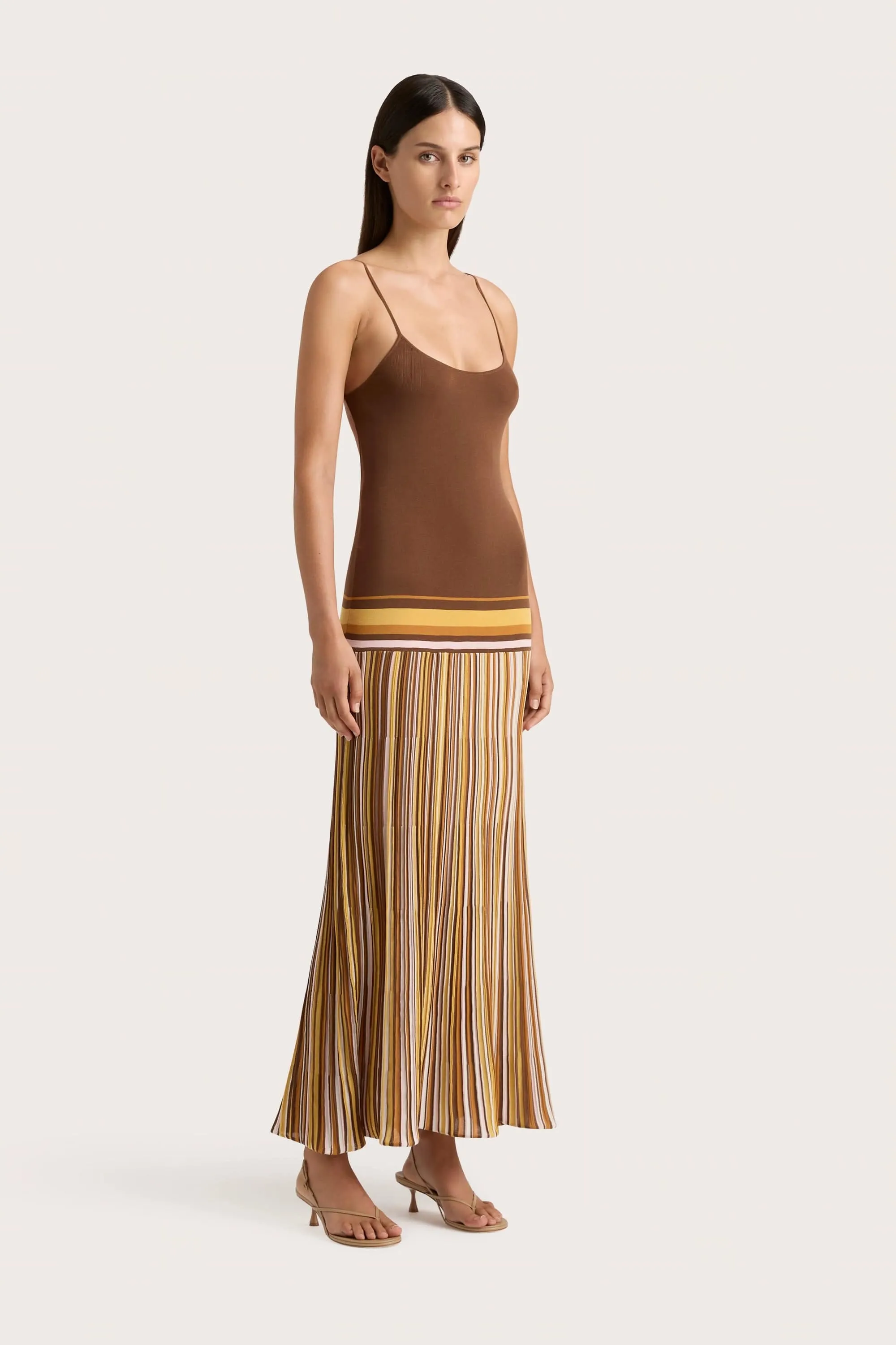 Citara Maxi Dress Cocoa - Final Sale sold by Faithfull the Brand product image thumbnail 4