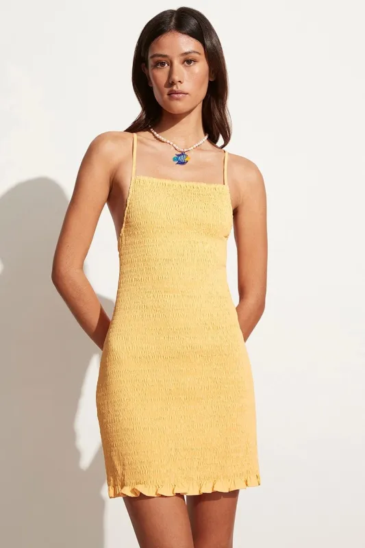 Alani Mini Dress Papaya - Final Sale sold by Faithfull the Brand