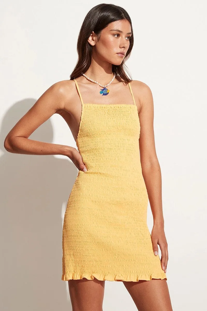 Alani Mini Dress Papaya - Final Sale sold by Faithfull the Brand product image thumbnail 4