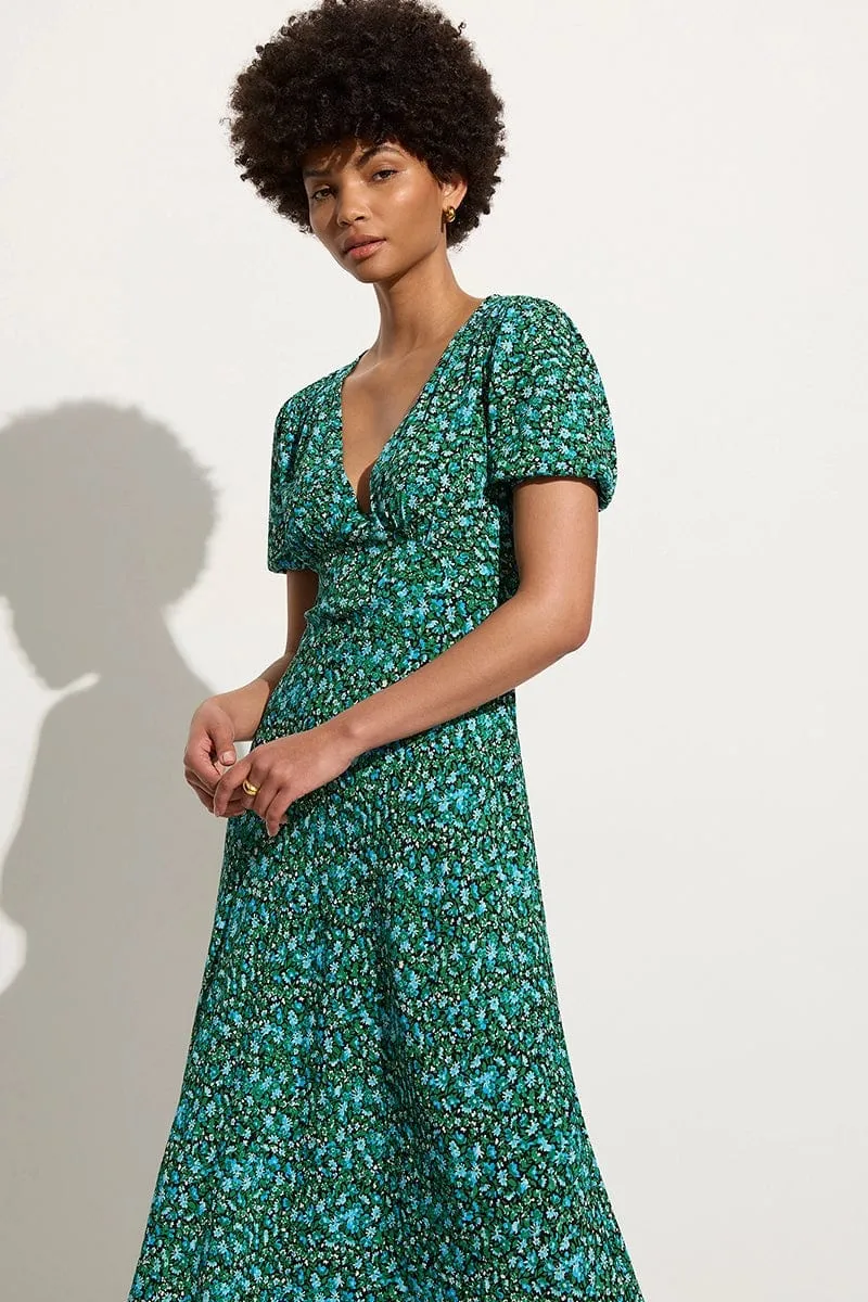 Las Mayas Midi Dress Marilla Floral sold by Faithfull the Brand product image thumbnail 2