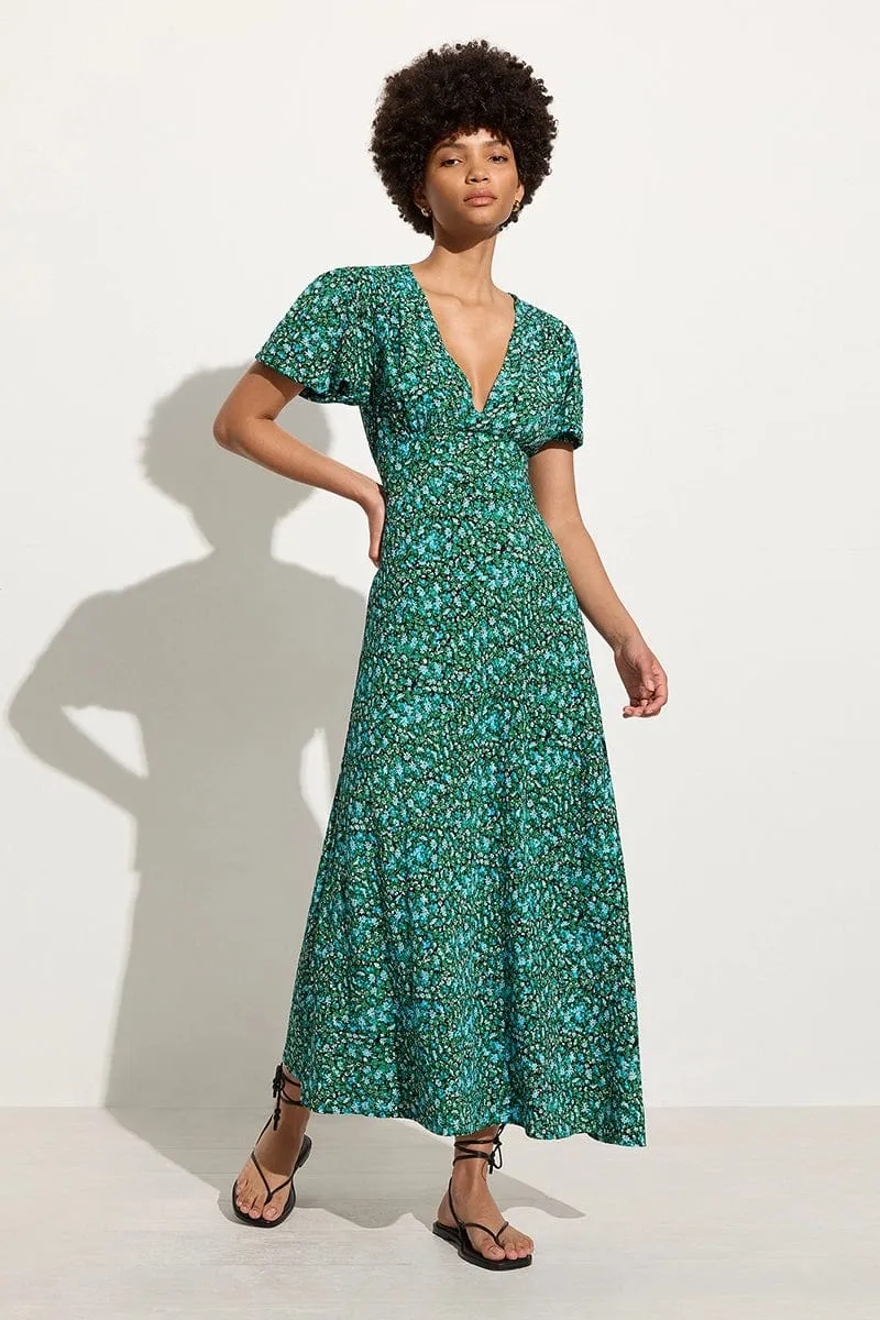 Las Mayas Midi Dress Marilla Floral sold by Faithfull the Brand product image thumbnail 4