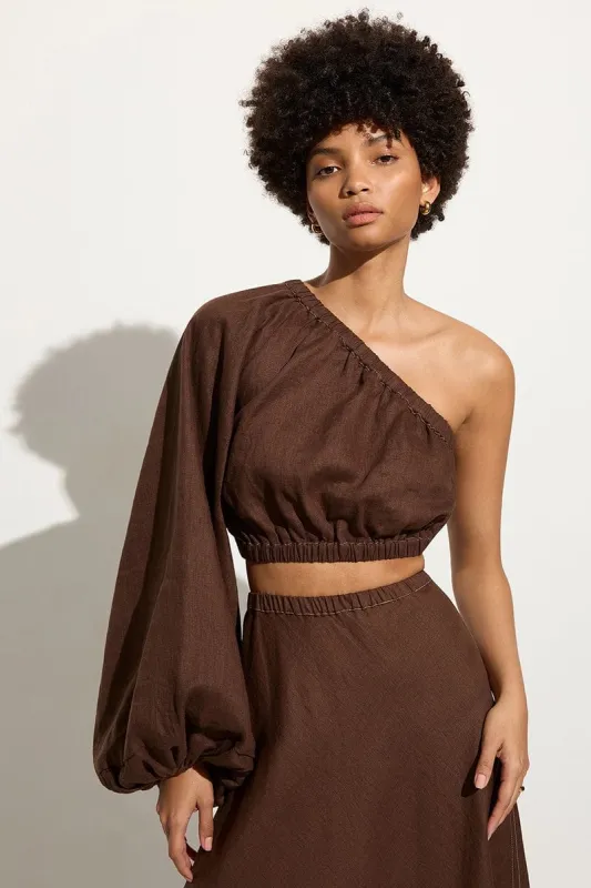 Annato Top Cacao sold by Faithfull the Brand