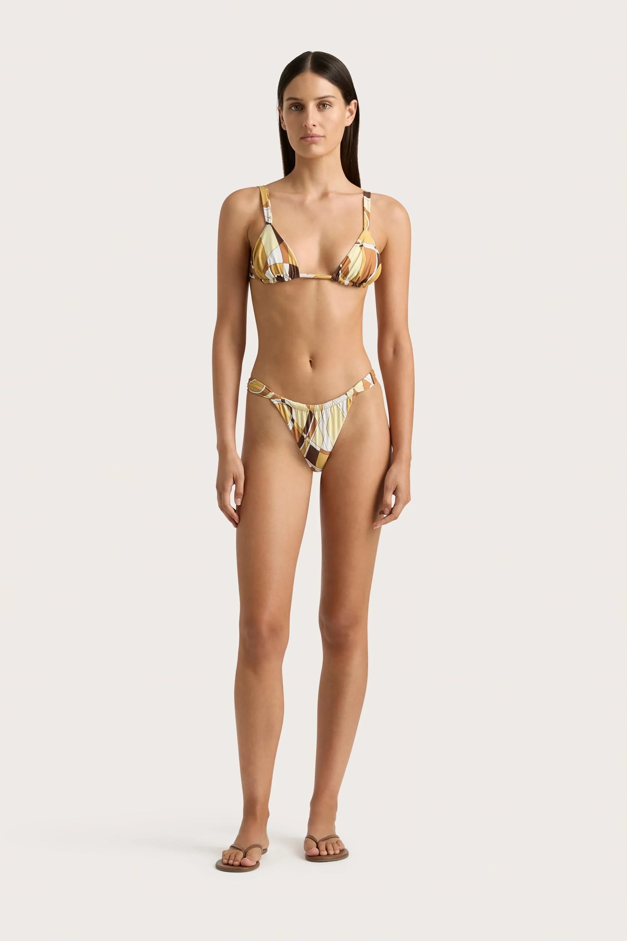 Mary Bikini Top Sassari Terracotta - Final Sale sold by Faithfull the Brand